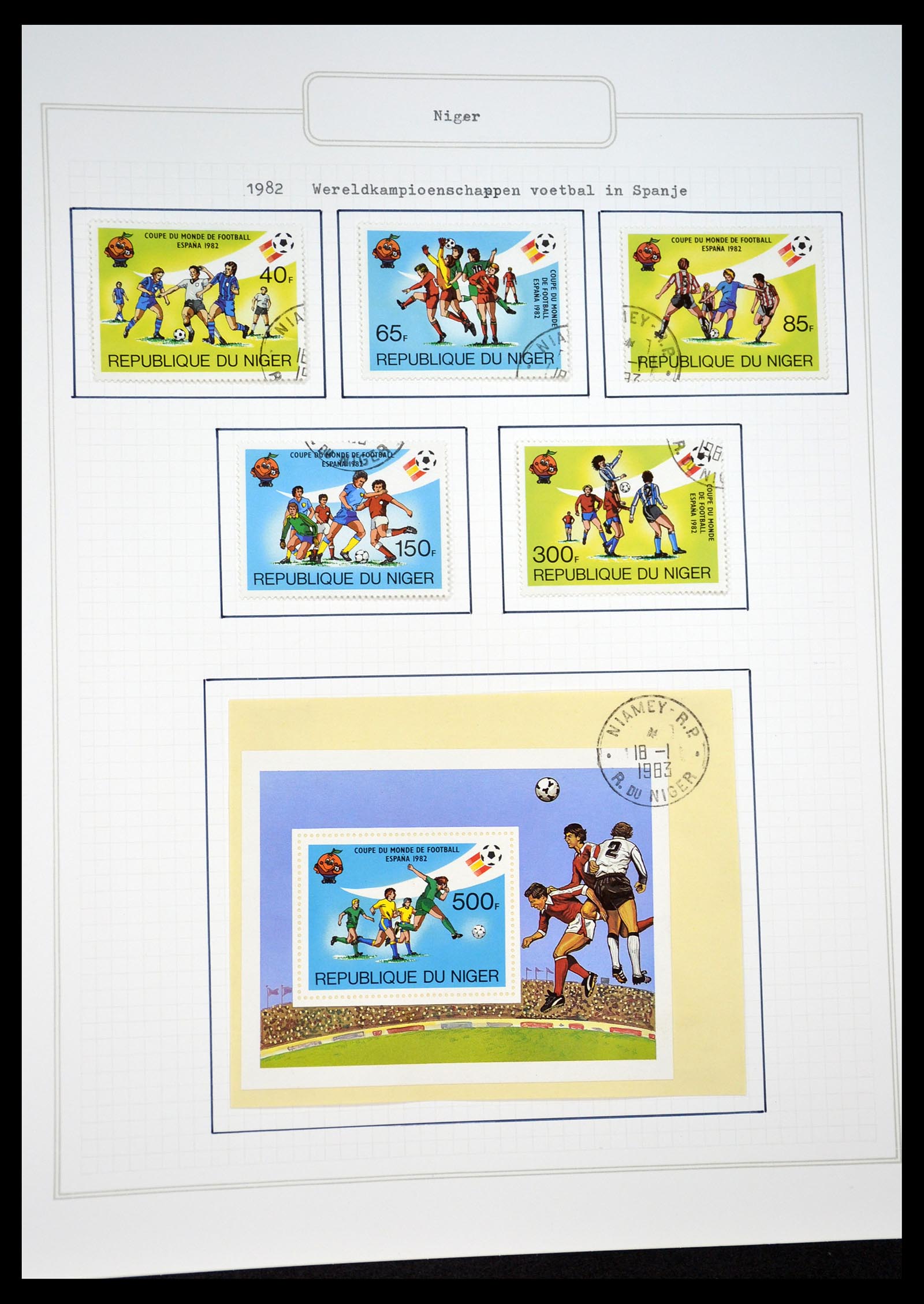 34460 0049 - Postzegelverzameling 34460 Motief Sport 1896-2018!