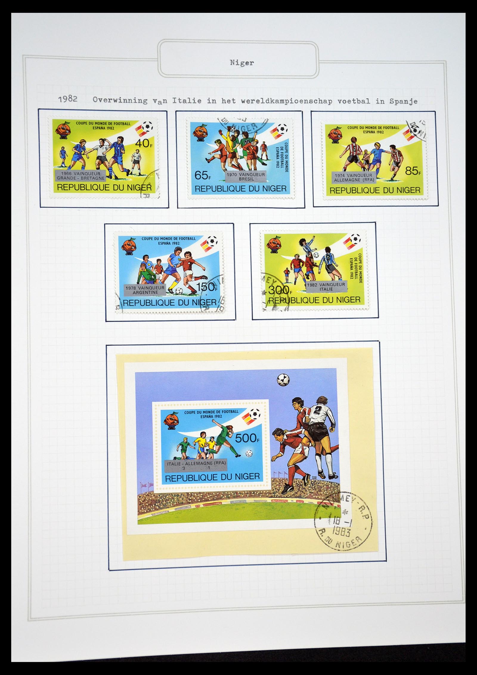 34460 0050 - Postzegelverzameling 34460 Motief Sport 1896-2018!