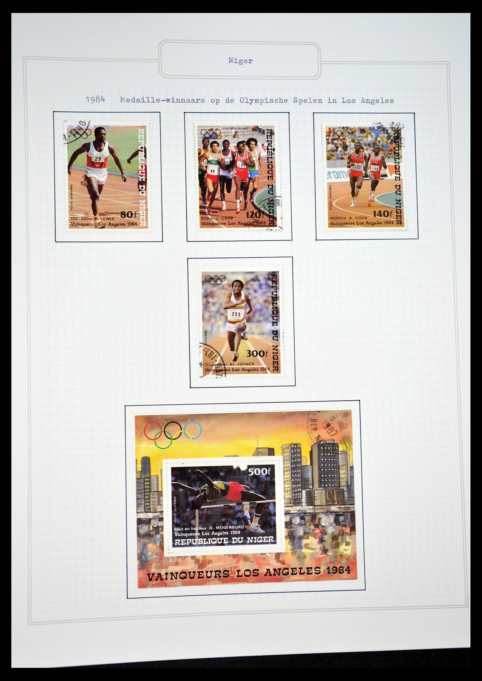 34460 0053 - Postzegelverzameling 34460 Motief Sport 1896-2018!