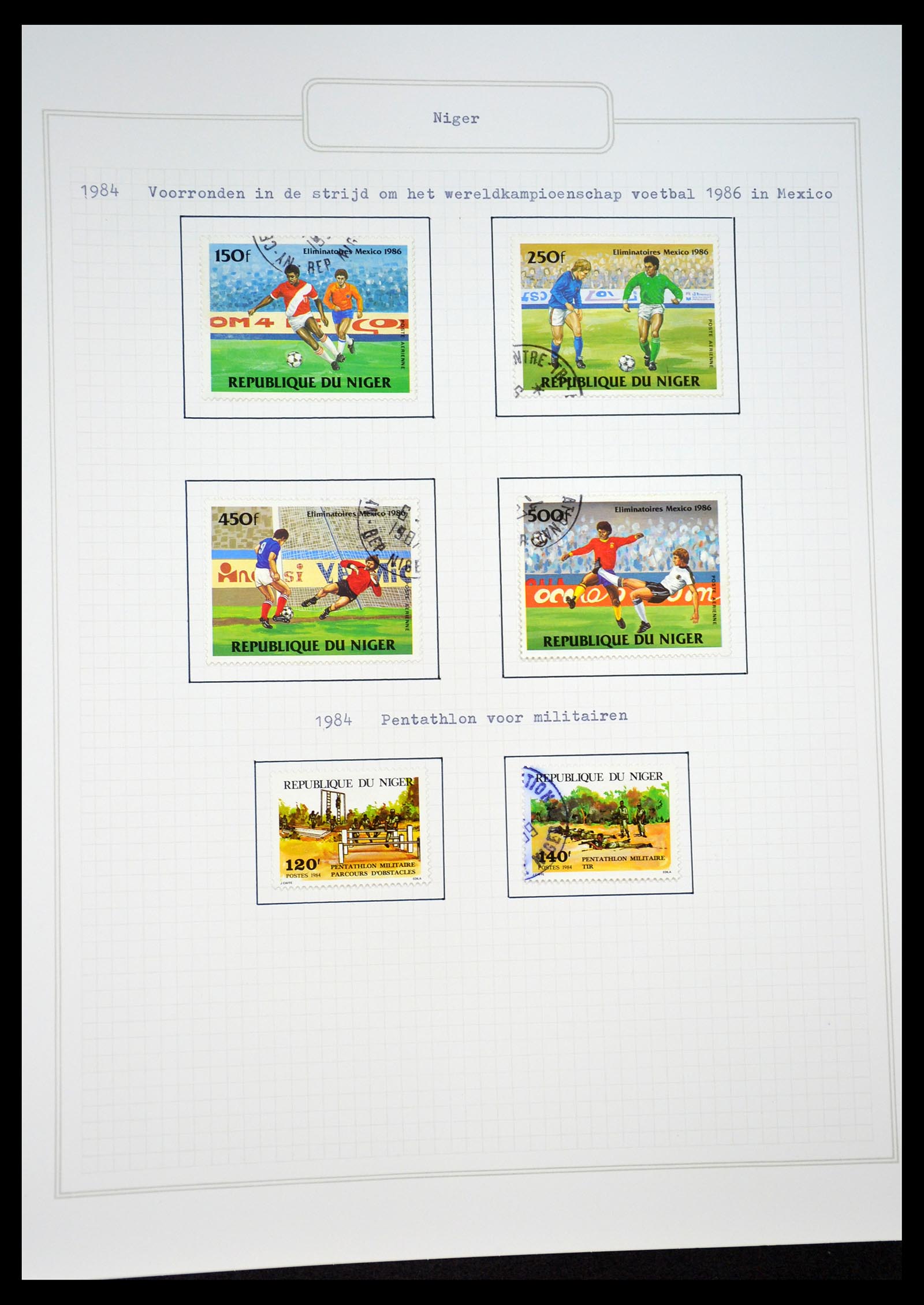 34460 0054 - Postzegelverzameling 34460 Motief Sport 1896-2018!