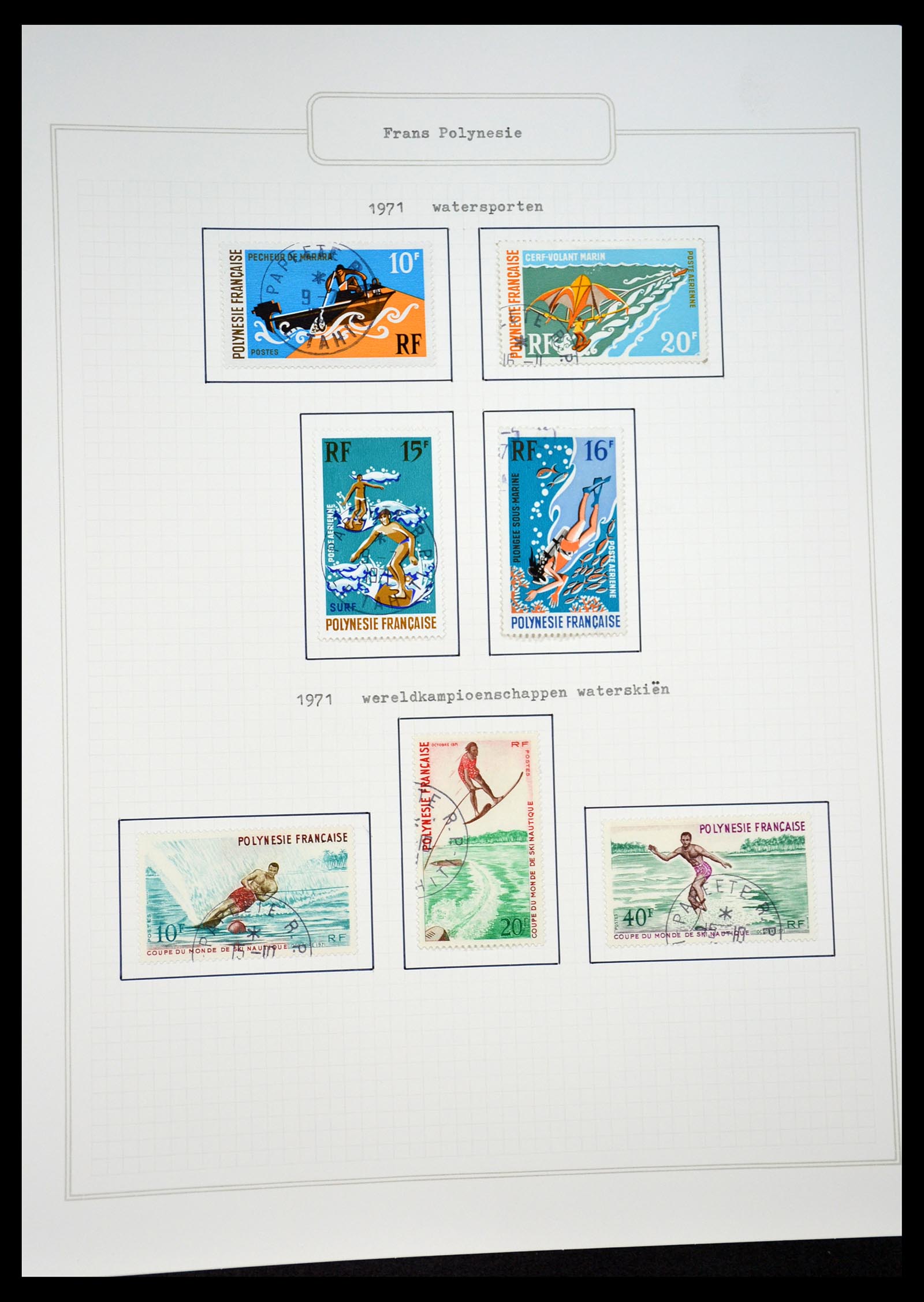 34460 0070 - Postzegelverzameling 34460 Motief Sport 1896-2018!