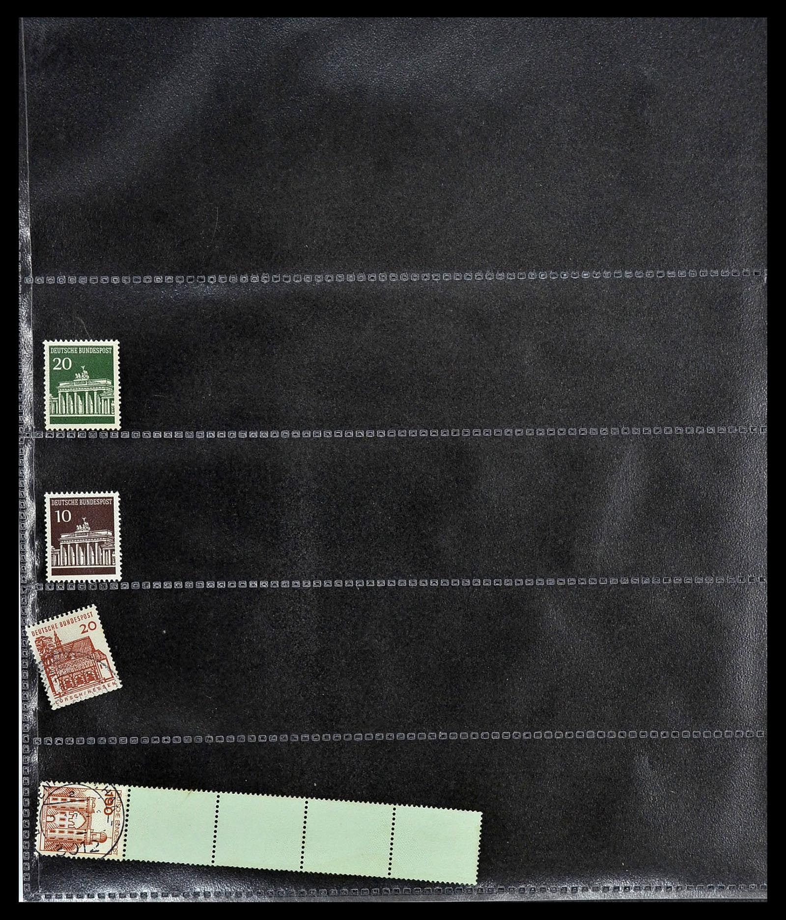 34461 032 - Postzegelverzameling 34461 Duitsland rolzegels 1910-2004.