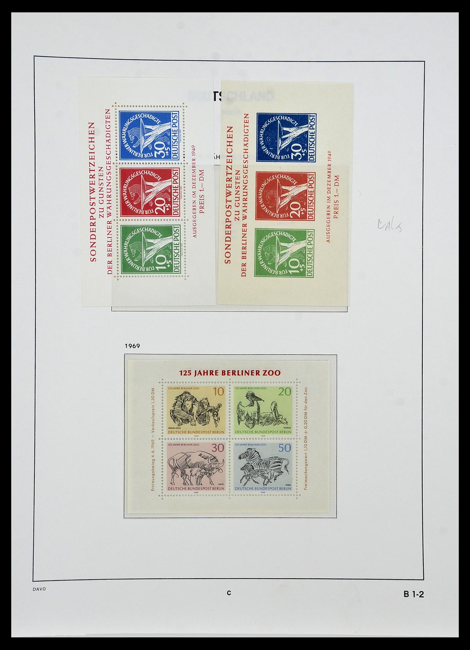 34462 065 - Stamp Collection 34462 Berlin 1948-1990.
