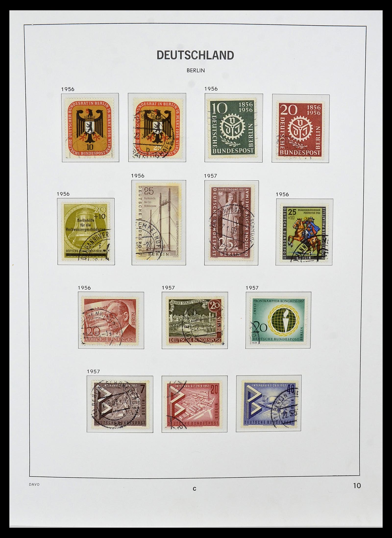 34464 010 - Stamp Collection 34464 Berlin 1948-1990.