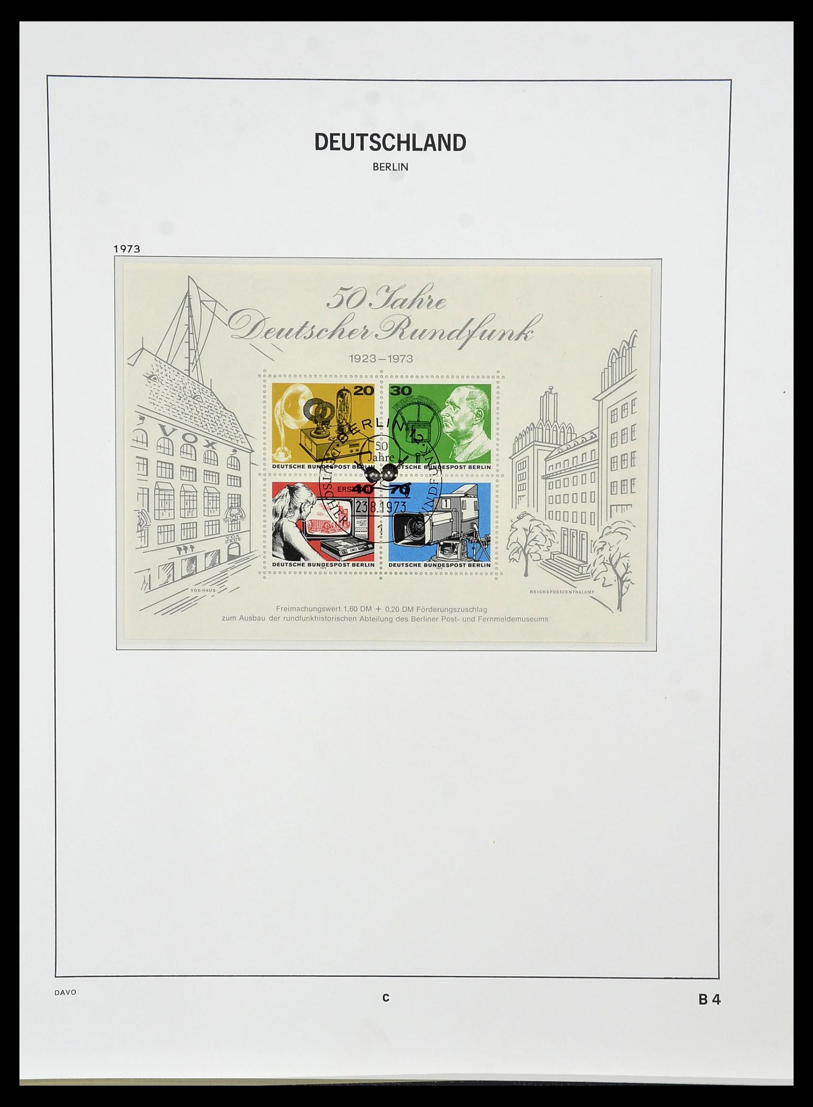34464 068 - Postzegelverzameling 34464 Berlijn 1948-1990.