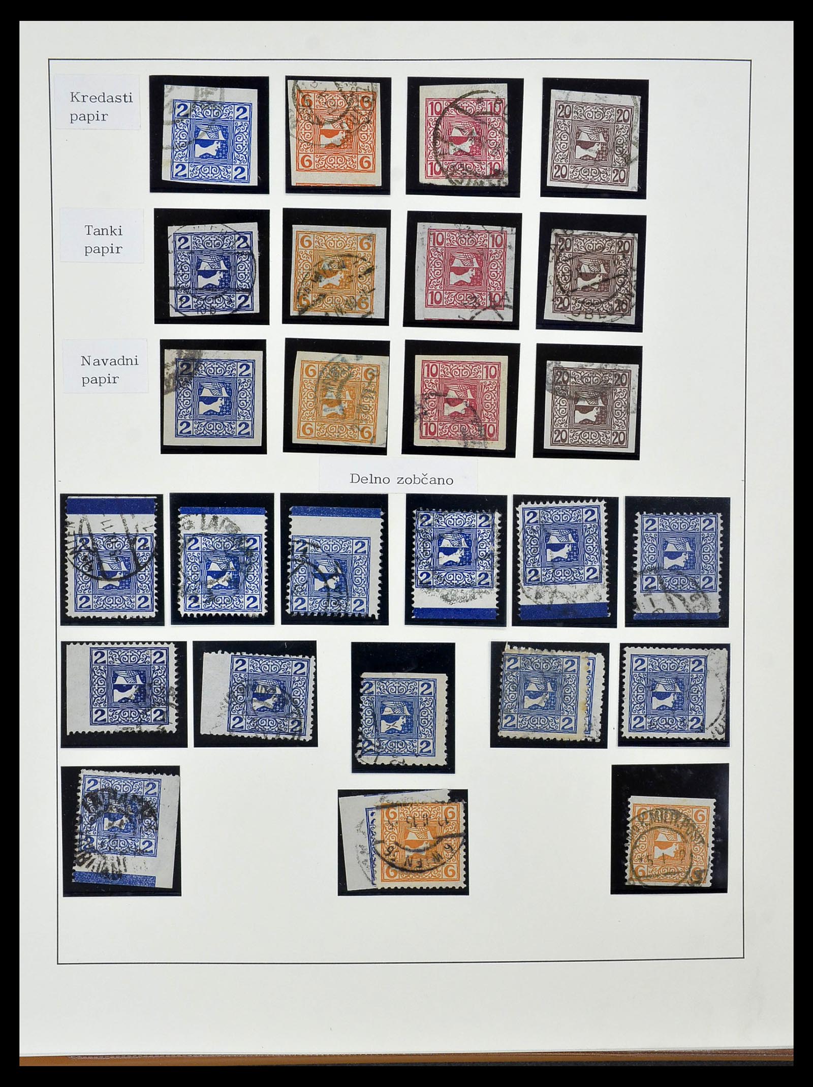 34465 027 - Postzegelverzameling 34465 Oostenrijk 1850-1918.
