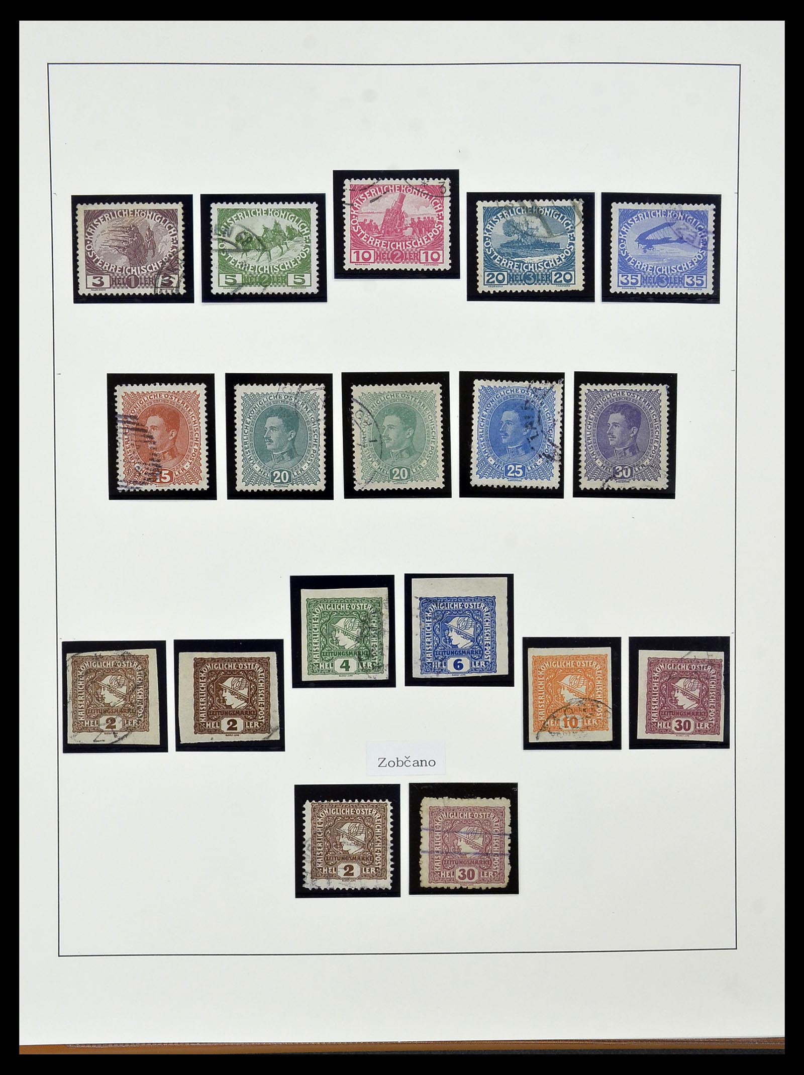 34465 031 - Postzegelverzameling 34465 Oostenrijk 1850-1918.