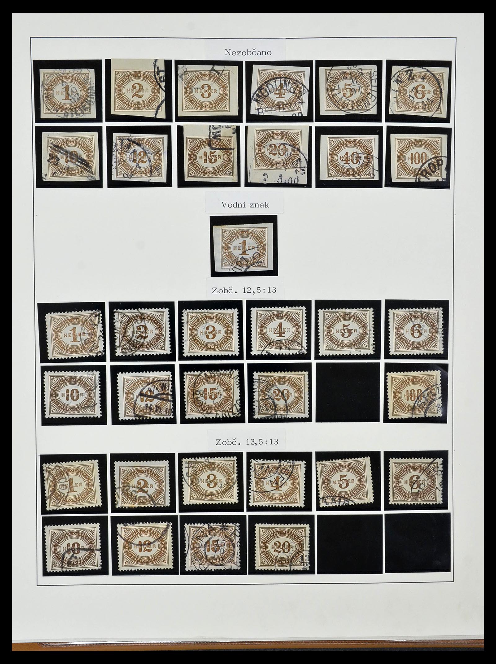 34465 035 - Postzegelverzameling 34465 Oostenrijk 1850-1918.