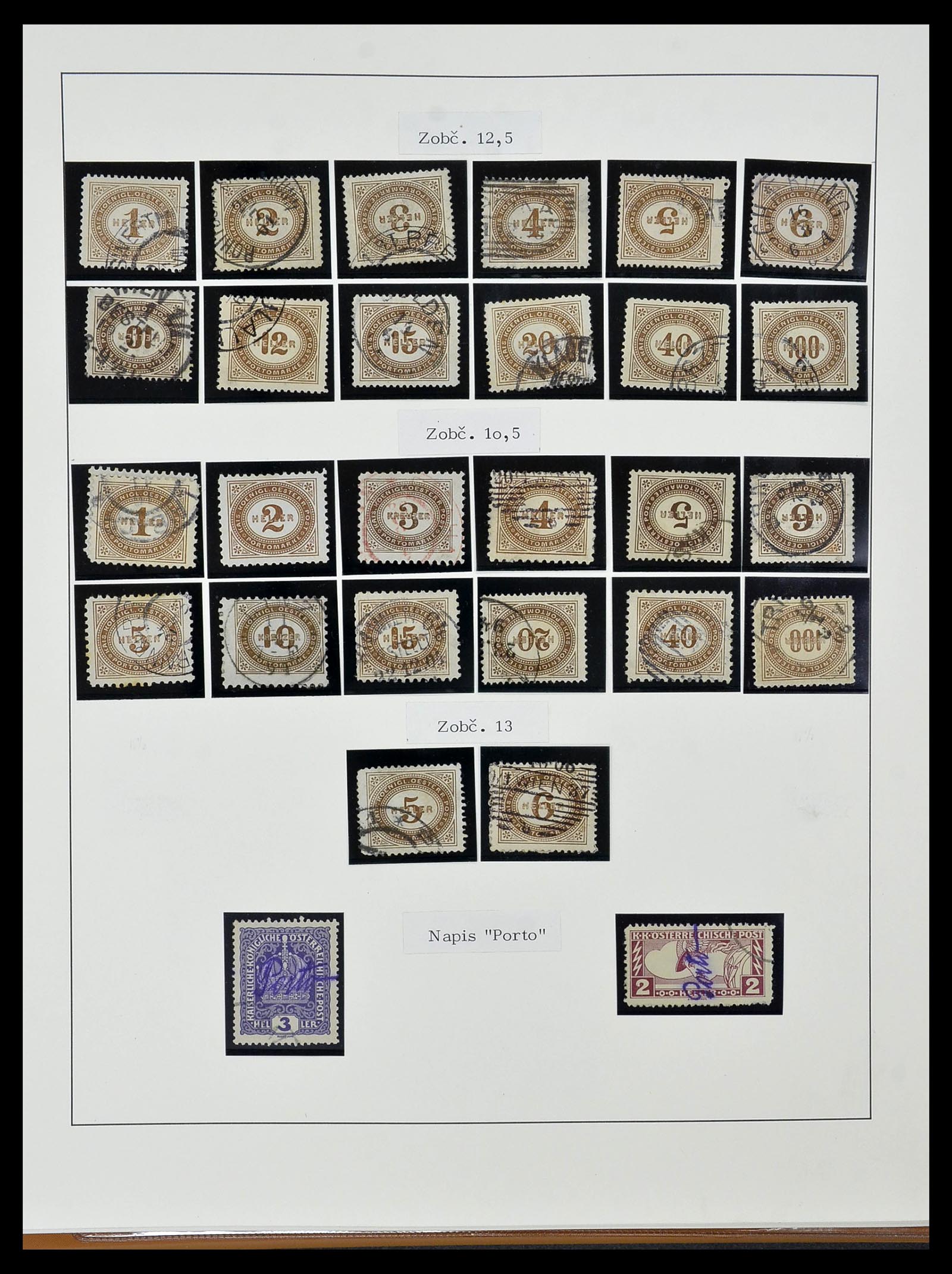 34465 036 - Postzegelverzameling 34465 Oostenrijk 1850-1918.