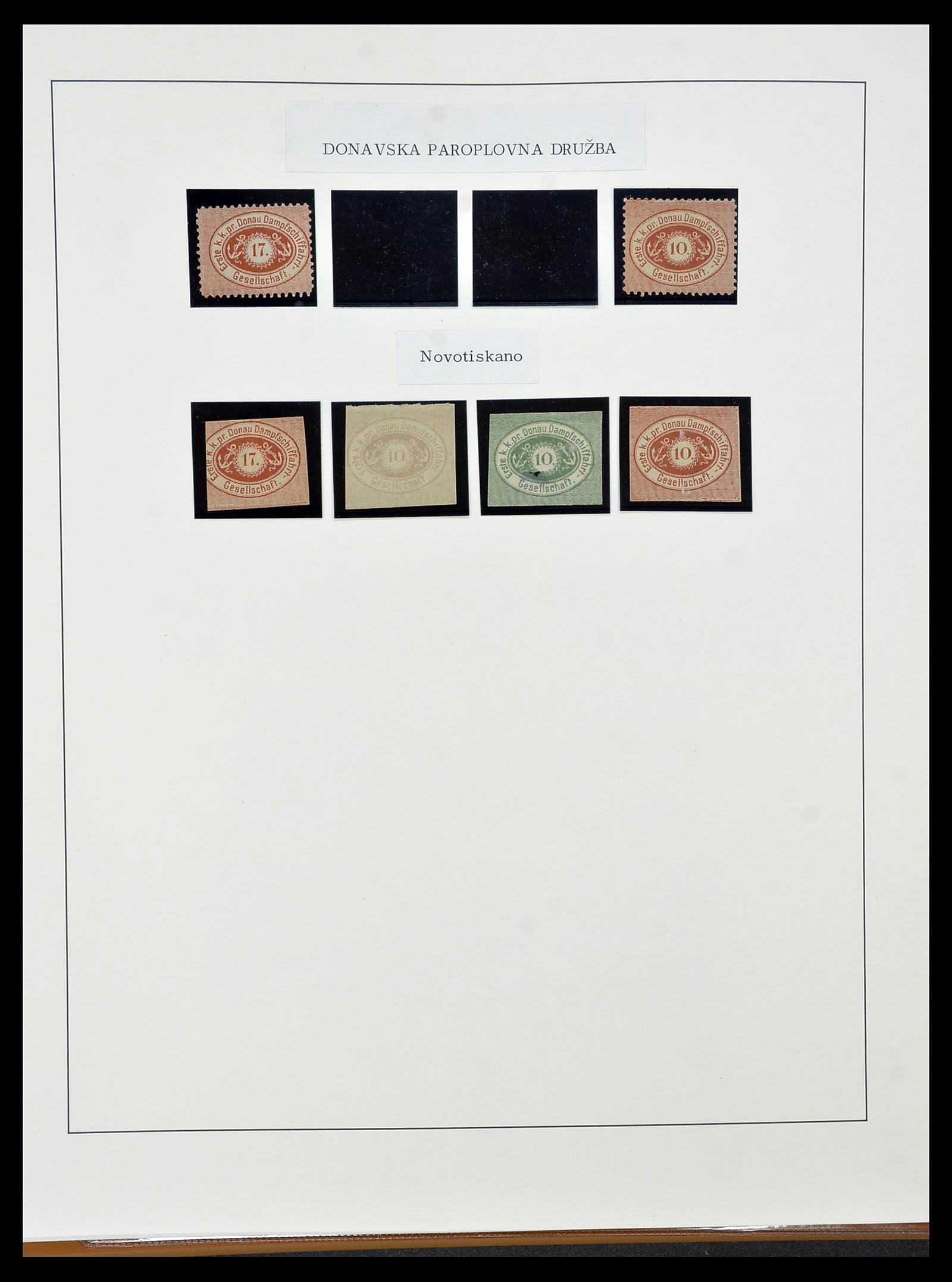 34465 041 - Postzegelverzameling 34465 Oostenrijk 1850-1918.