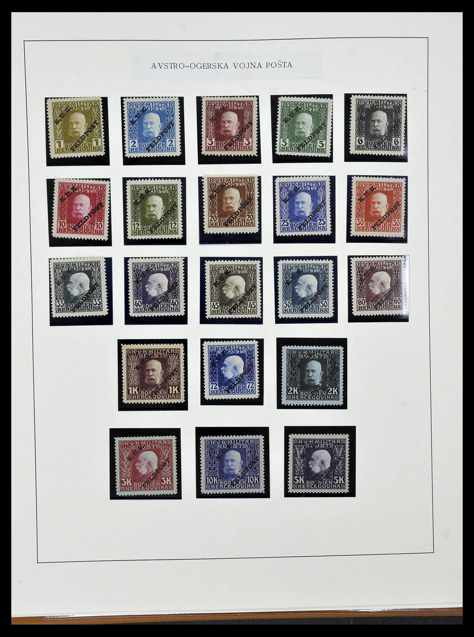 34465 042 - Postzegelverzameling 34465 Oostenrijk 1850-1918.