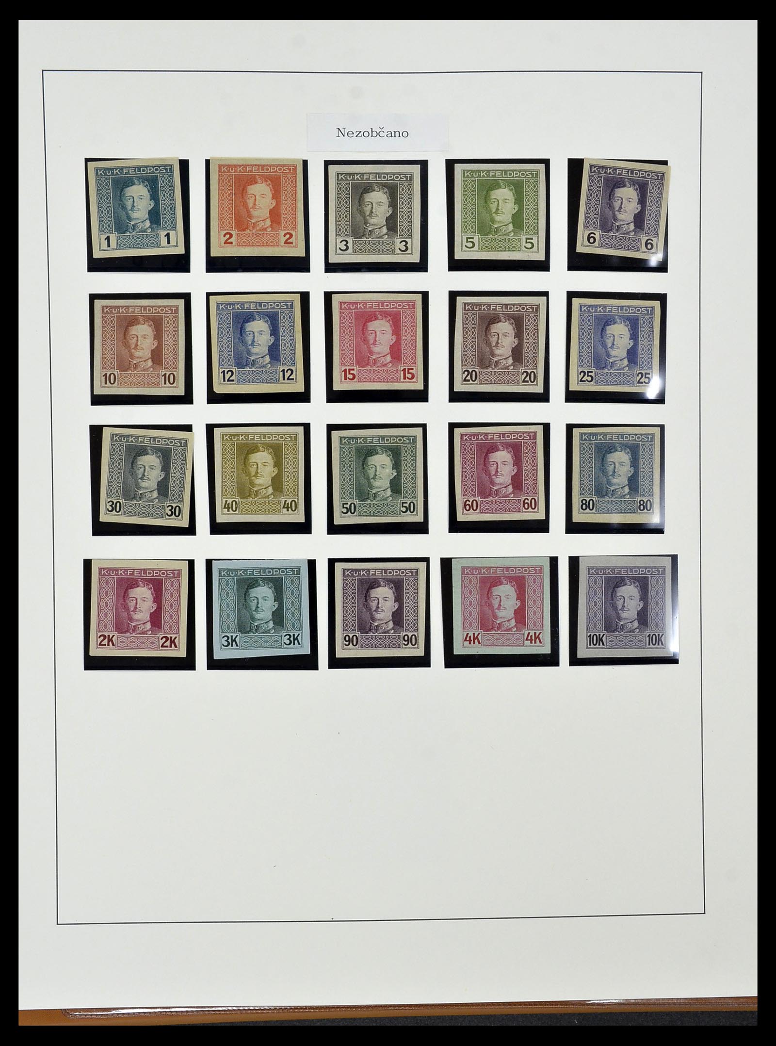 34465 046 - Postzegelverzameling 34465 Oostenrijk 1850-1918.