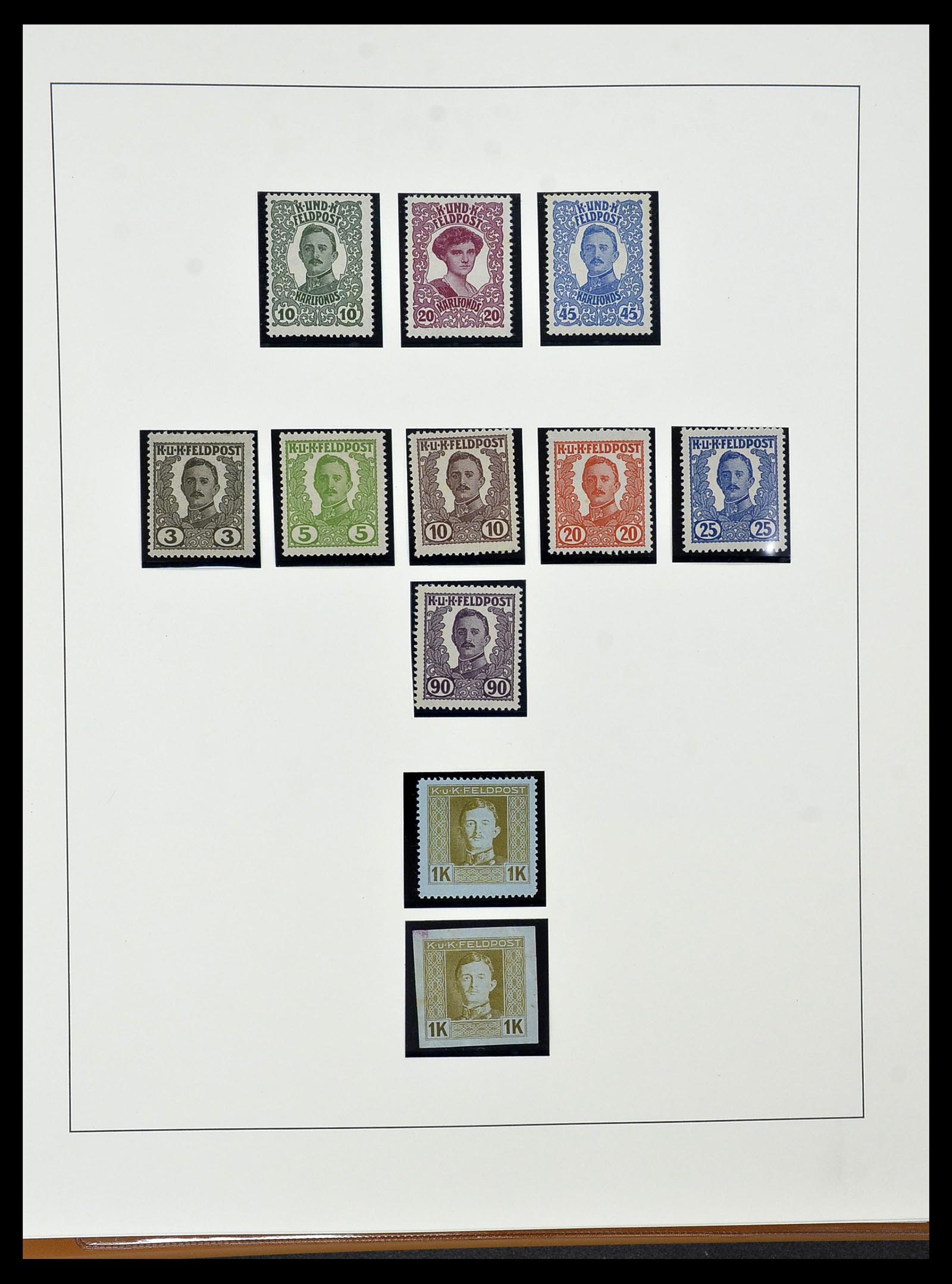 34465 047 - Postzegelverzameling 34465 Oostenrijk 1850-1918.