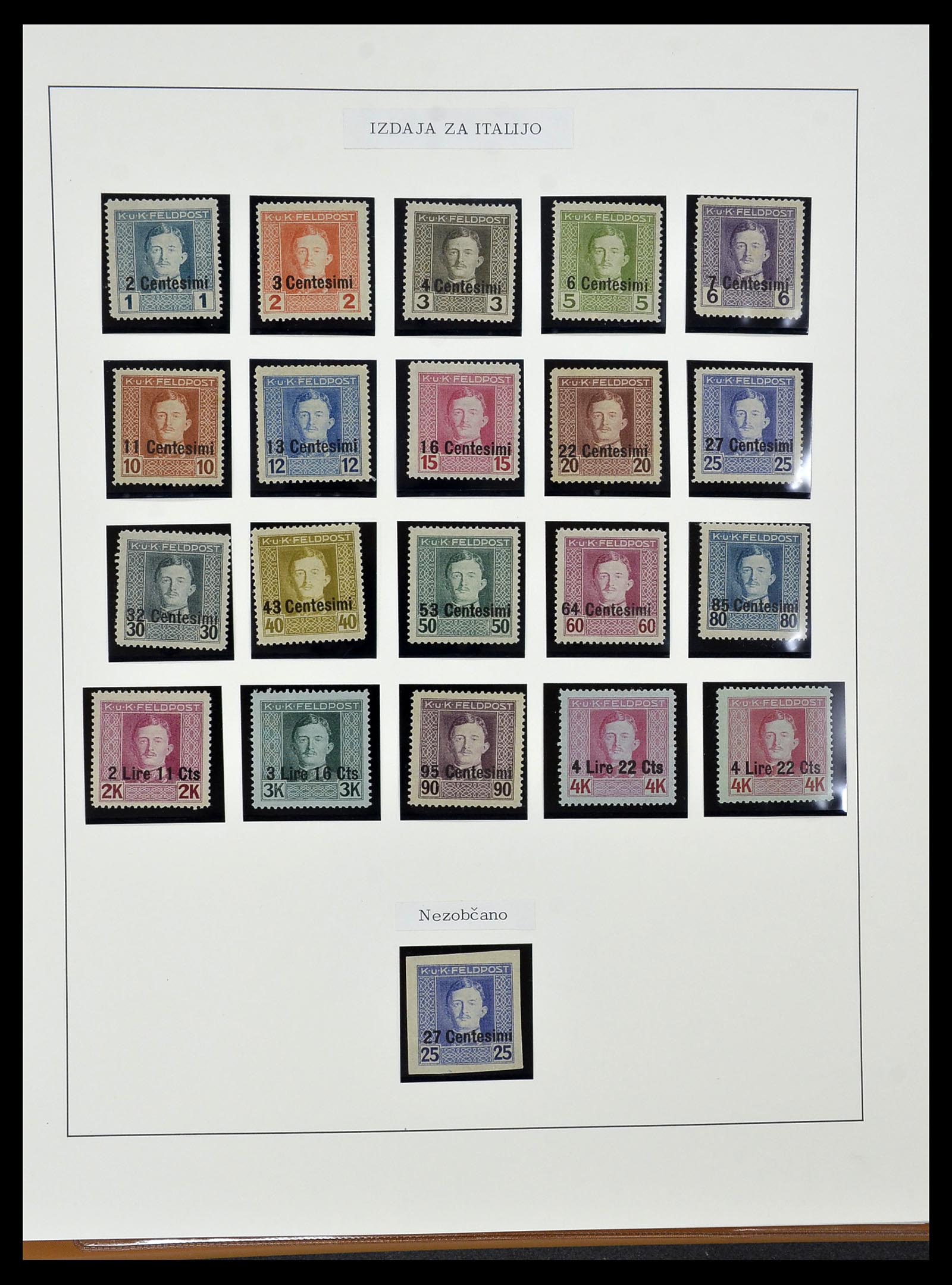 34465 048 - Postzegelverzameling 34465 Oostenrijk 1850-1918.