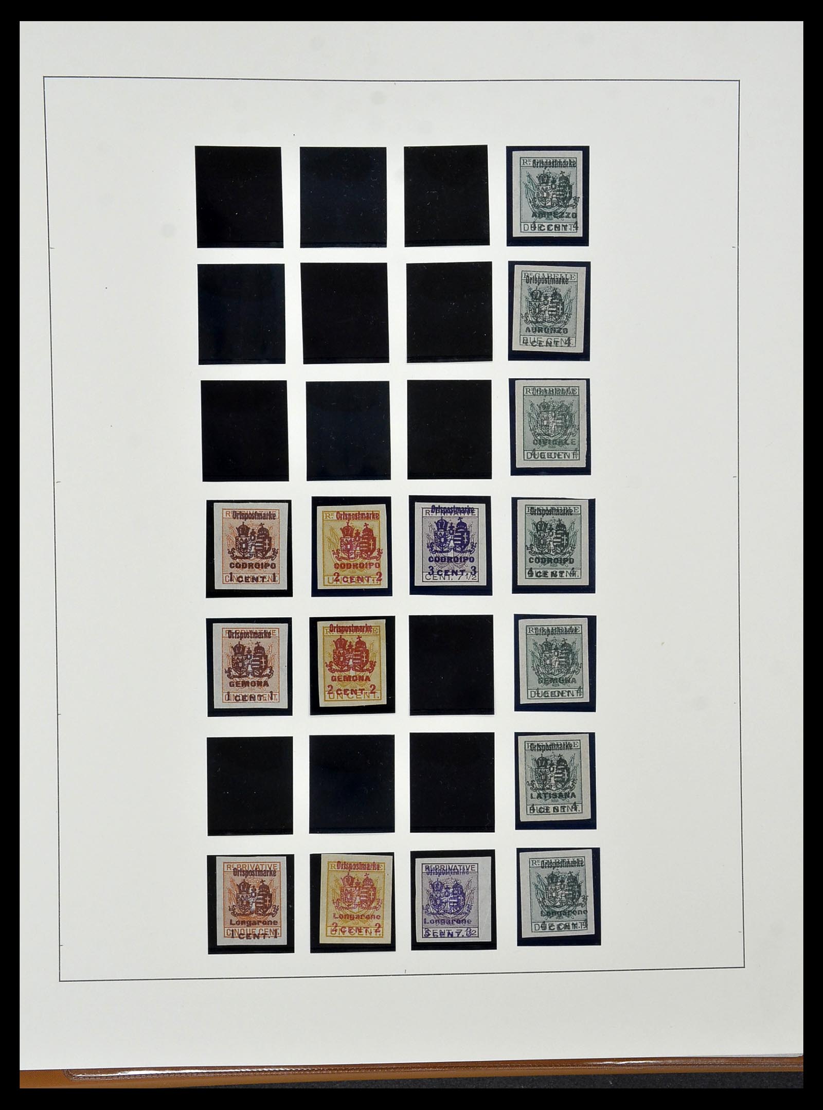 34465 051 - Postzegelverzameling 34465 Oostenrijk 1850-1918.