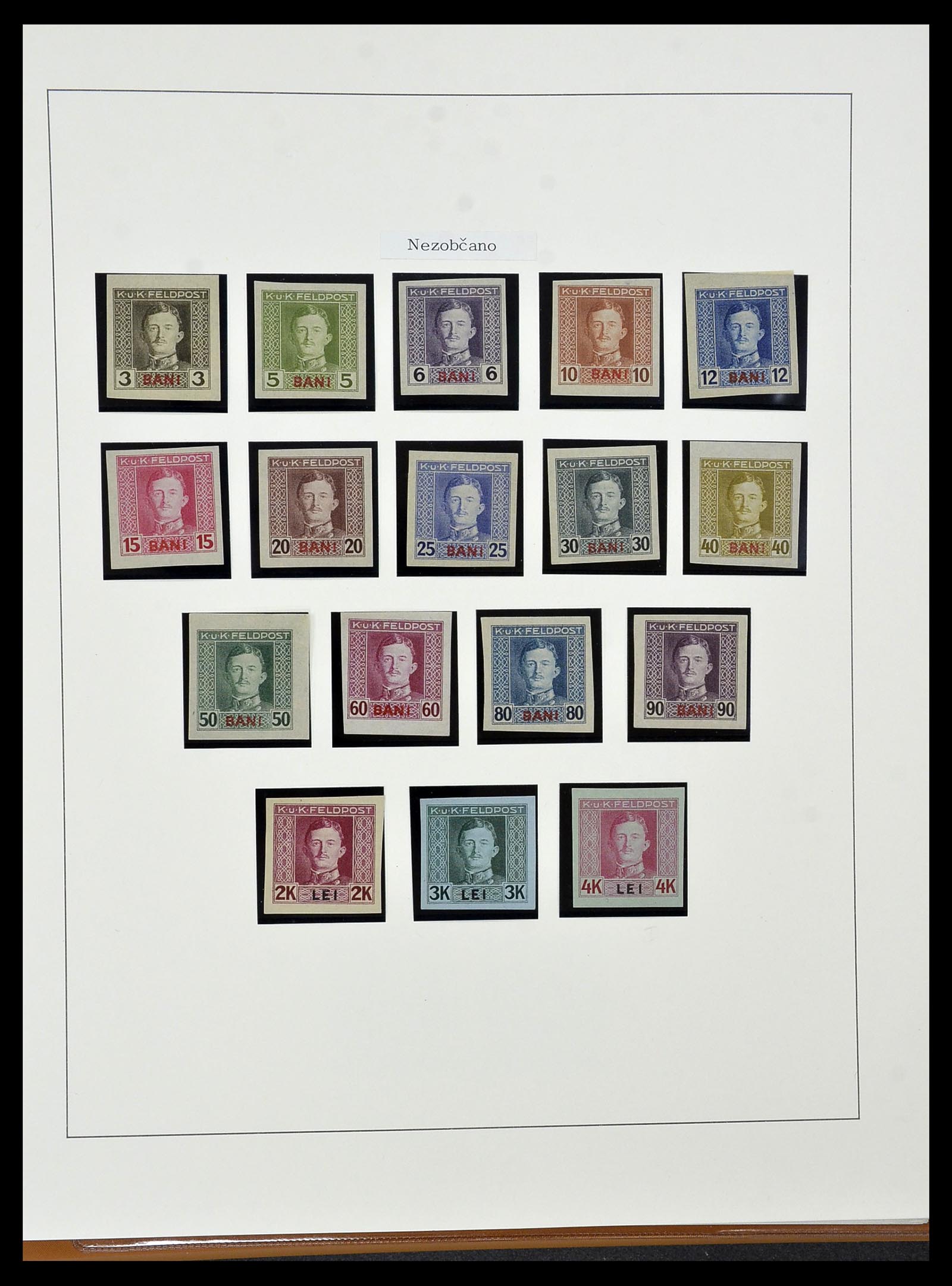 34465 055 - Postzegelverzameling 34465 Oostenrijk 1850-1918.
