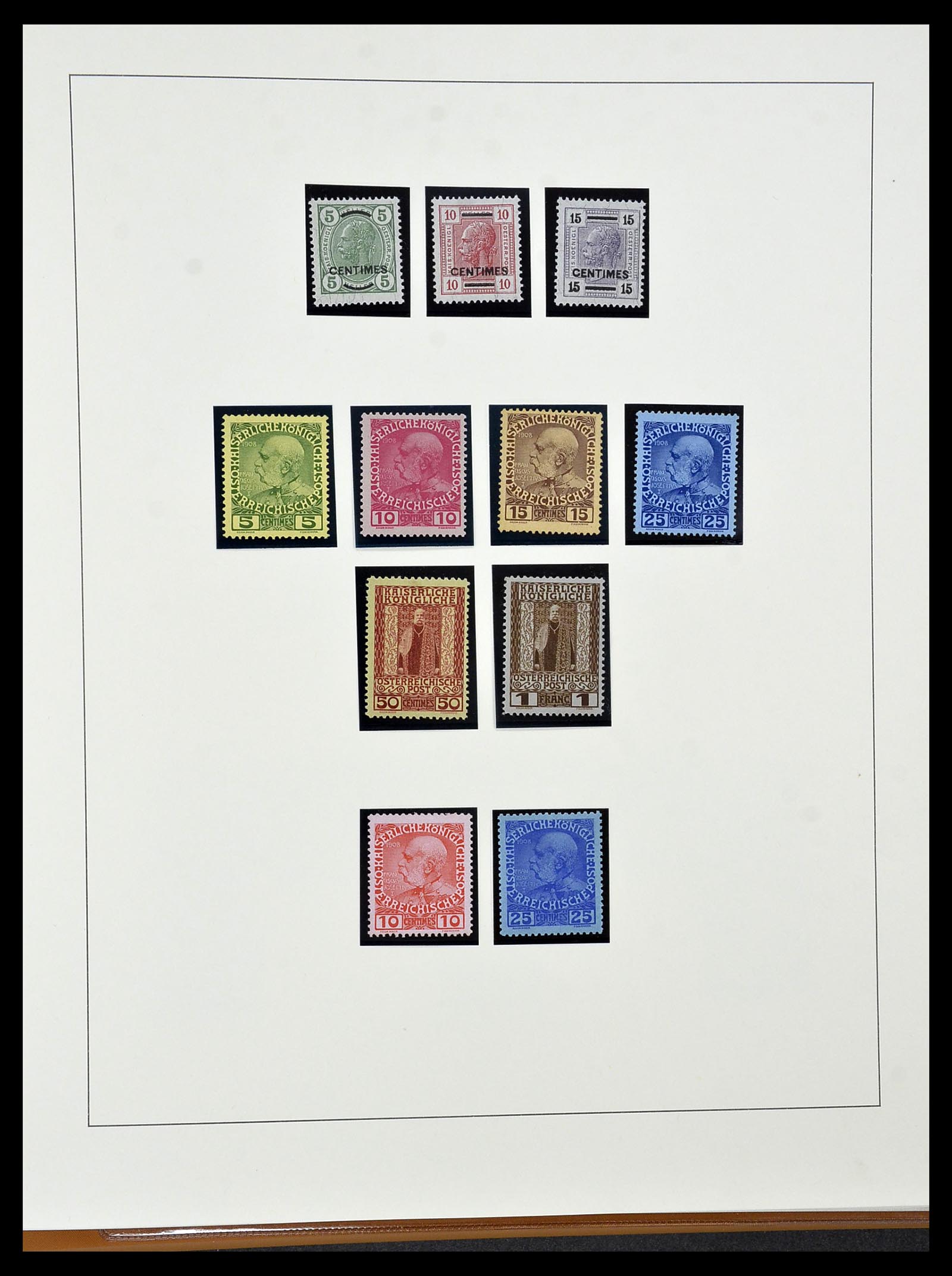 34465 059 - Postzegelverzameling 34465 Oostenrijk 1850-1918.