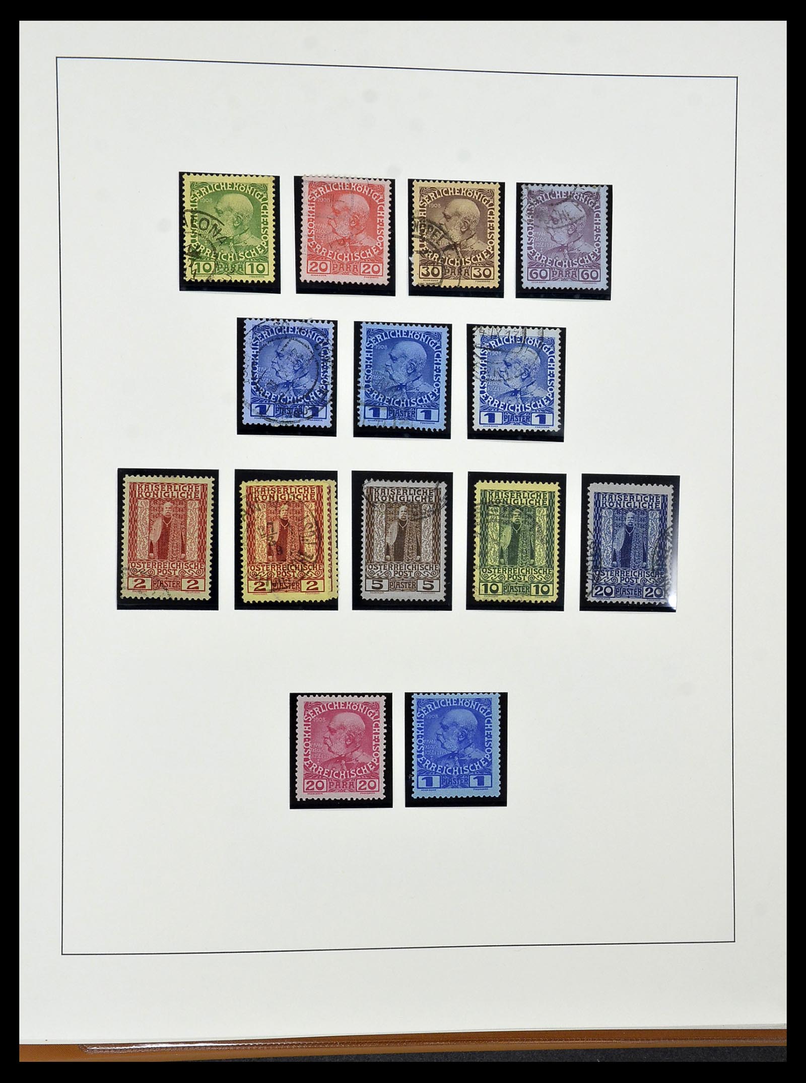34465 064 - Postzegelverzameling 34465 Oostenrijk 1850-1918.