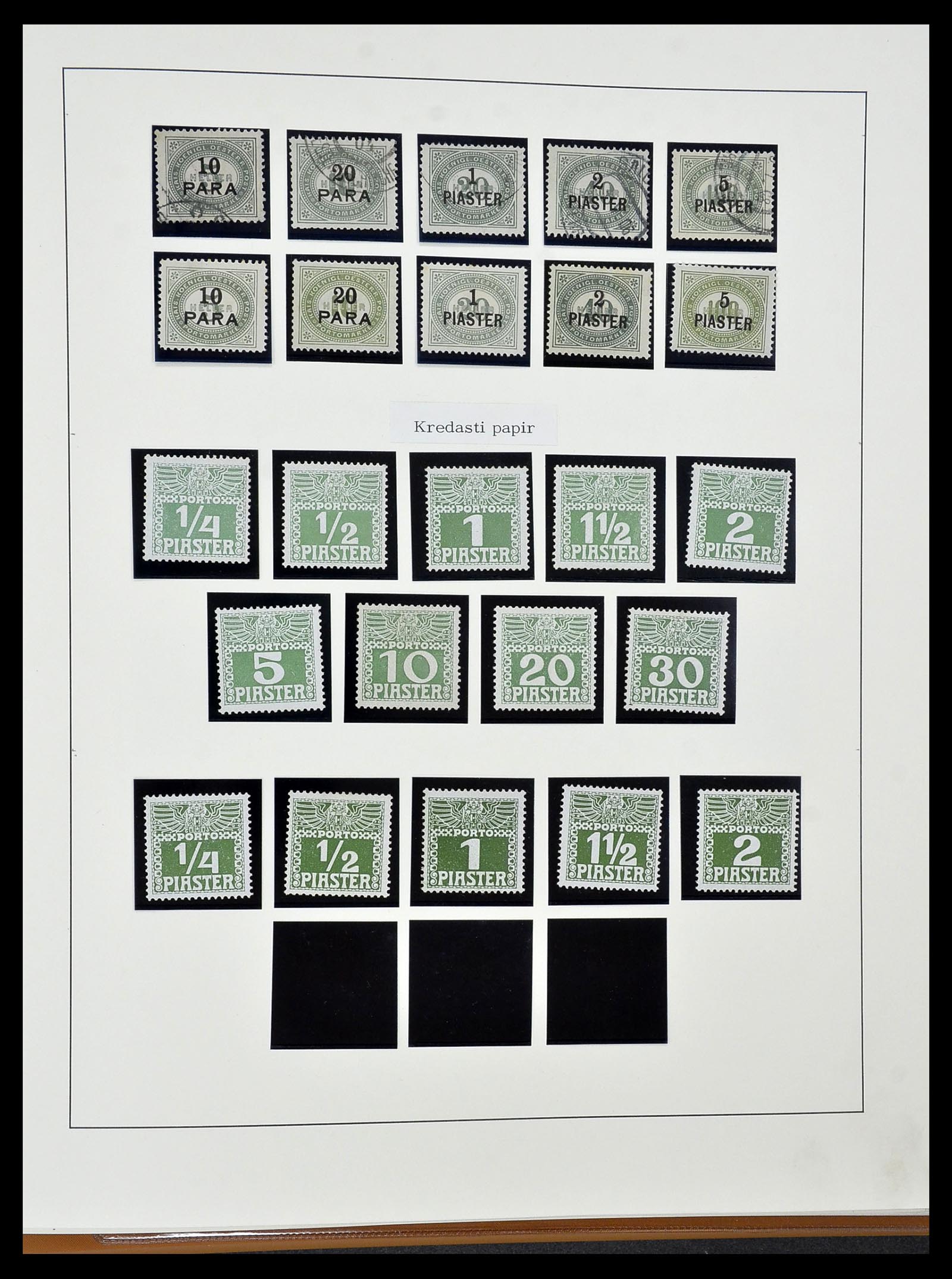34465 065 - Postzegelverzameling 34465 Oostenrijk 1850-1918.