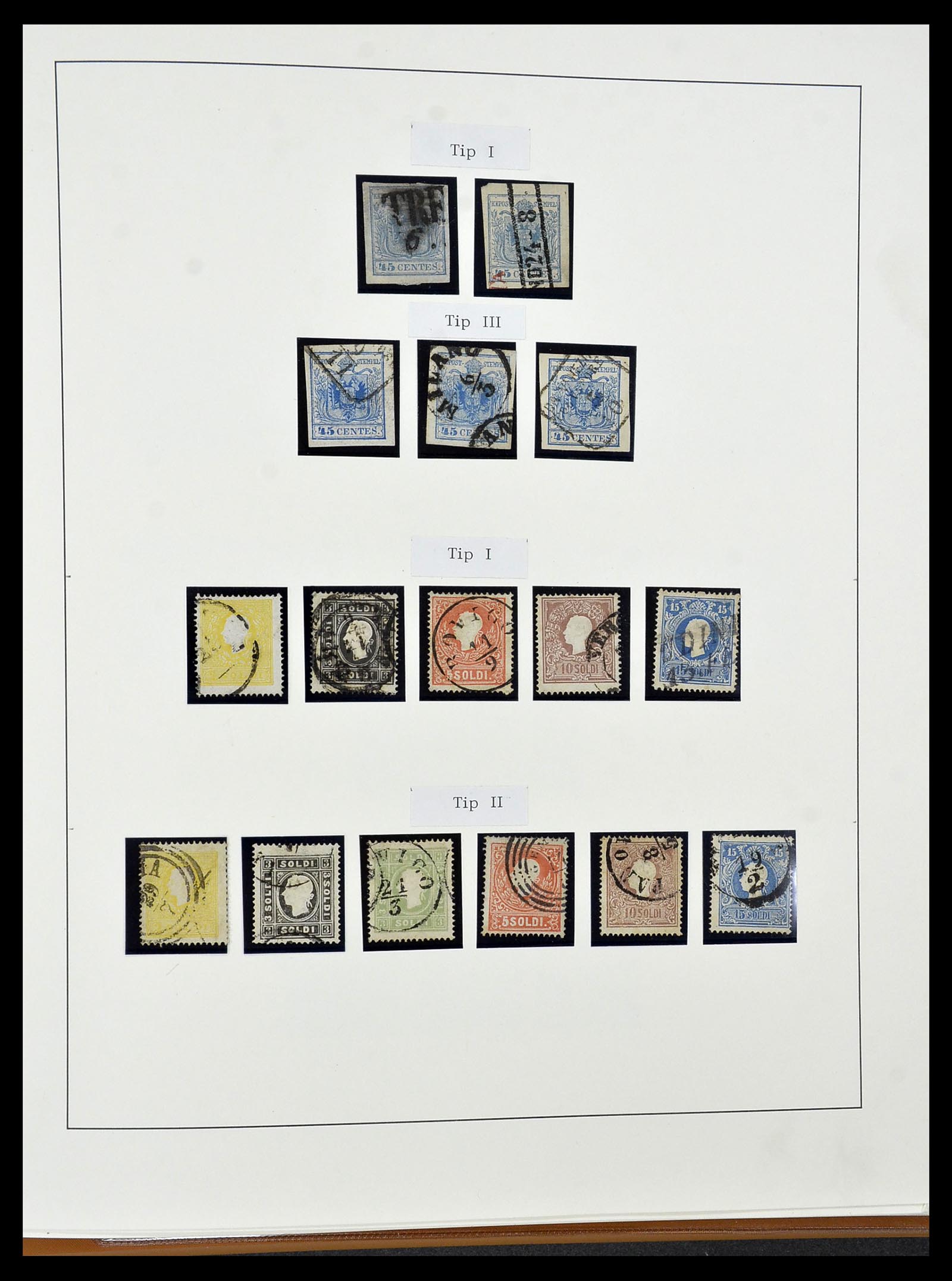 34465 068 - Postzegelverzameling 34465 Oostenrijk 1850-1918.