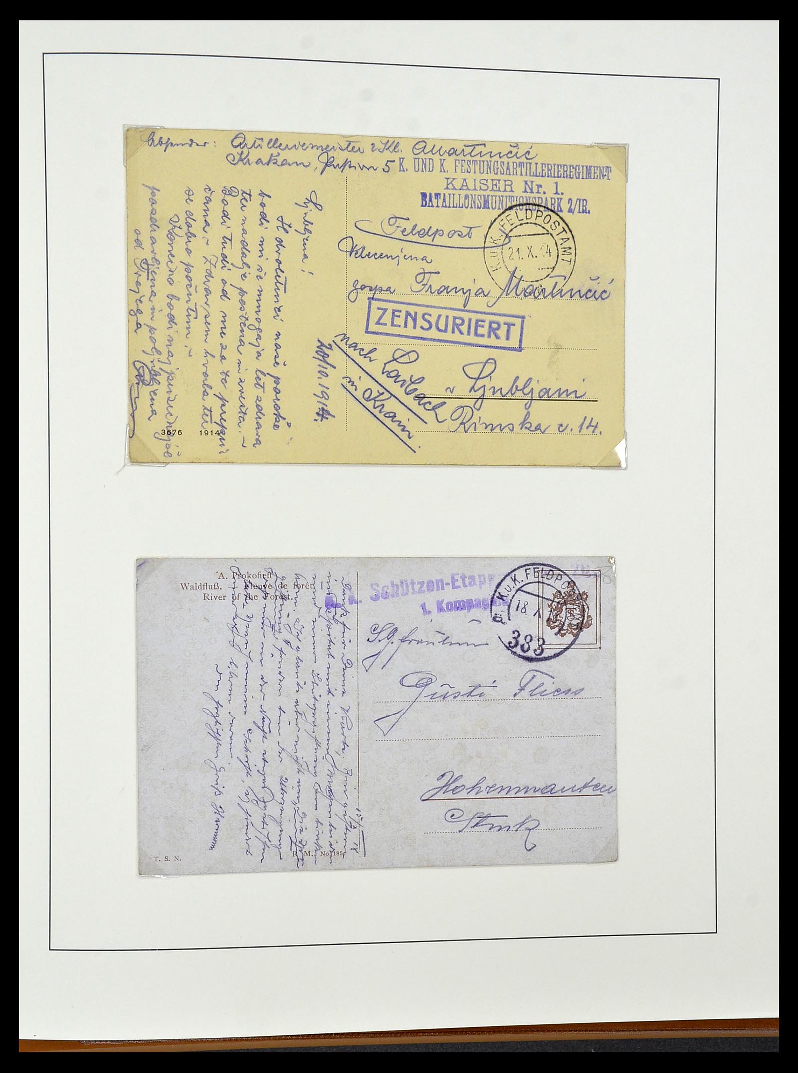 34465 070 - Postzegelverzameling 34465 Oostenrijk 1850-1918.