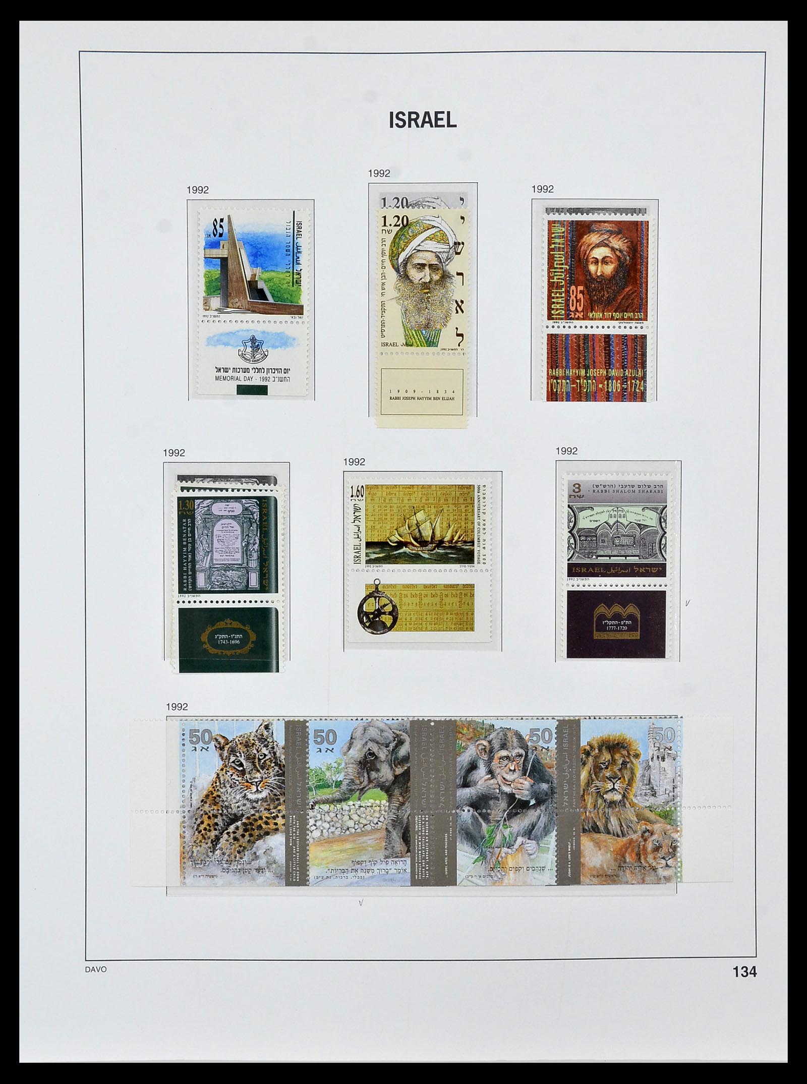 34471 150 - Postzegelverzameling 34471 Israël 1948-2008.
