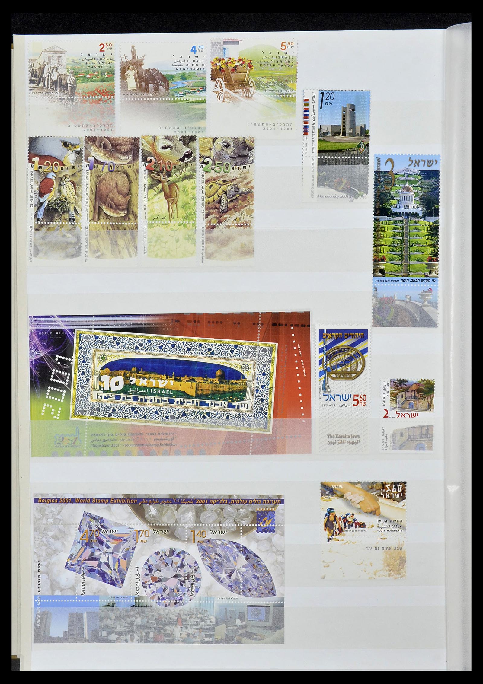 34471 211 - Postzegelverzameling 34471 Israël 1948-2008.