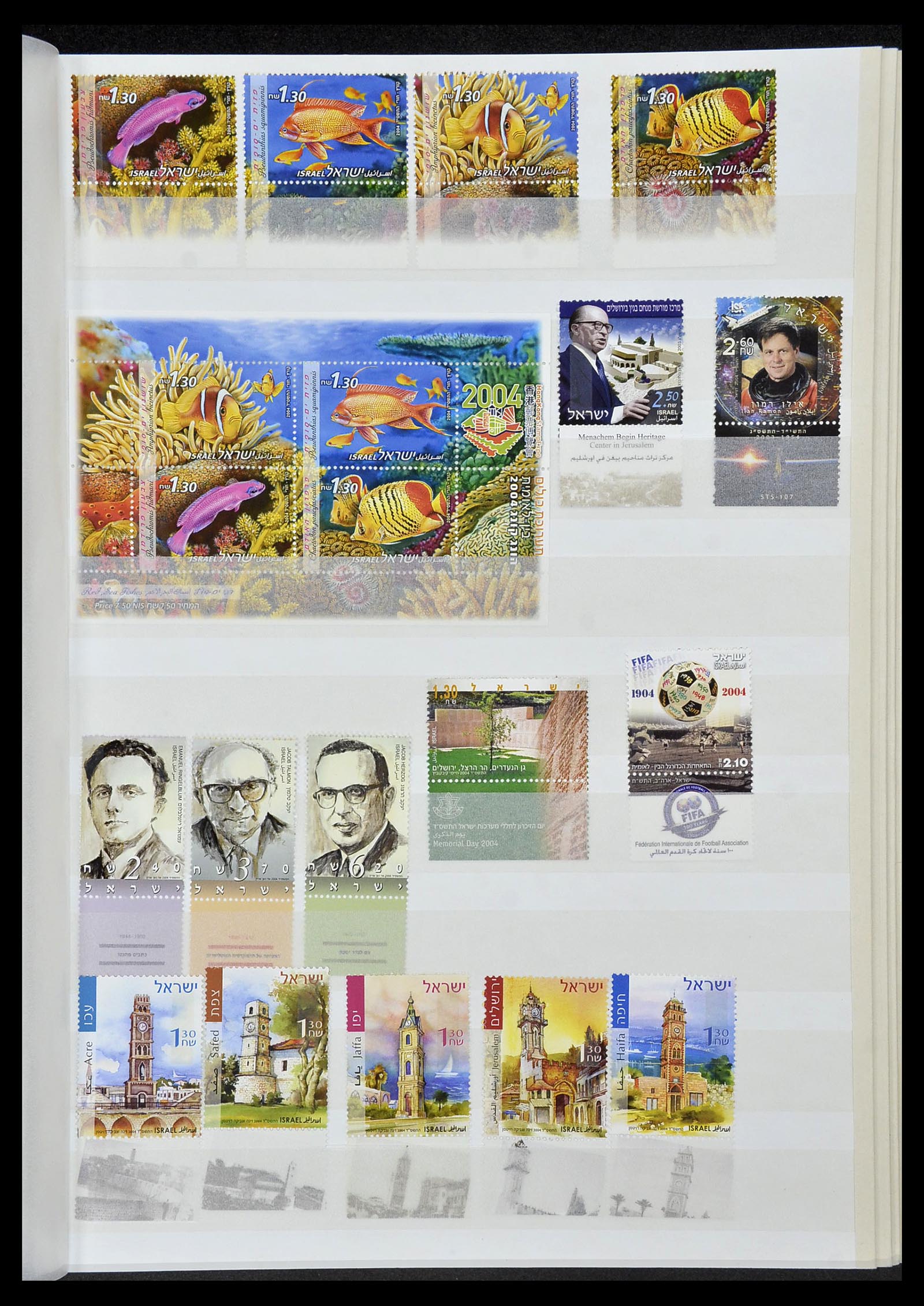 34471 218 - Stamp Collection 34471 Israel 1948-2008.