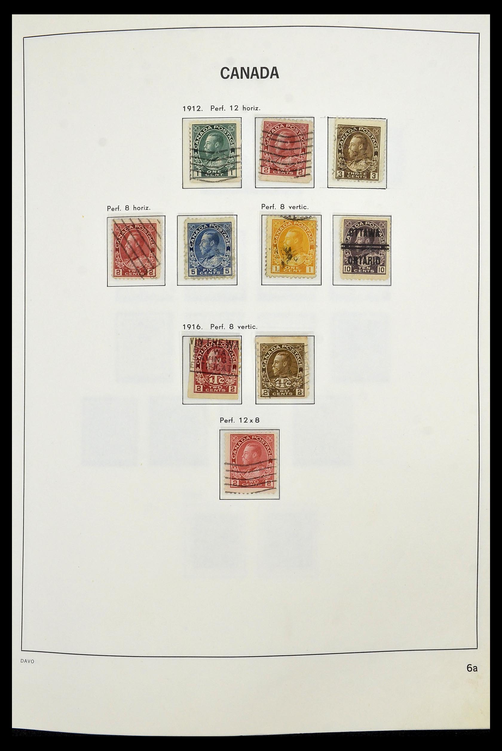 34472 007 - Postzegelverzameling 34472 Canada 1859-2006.