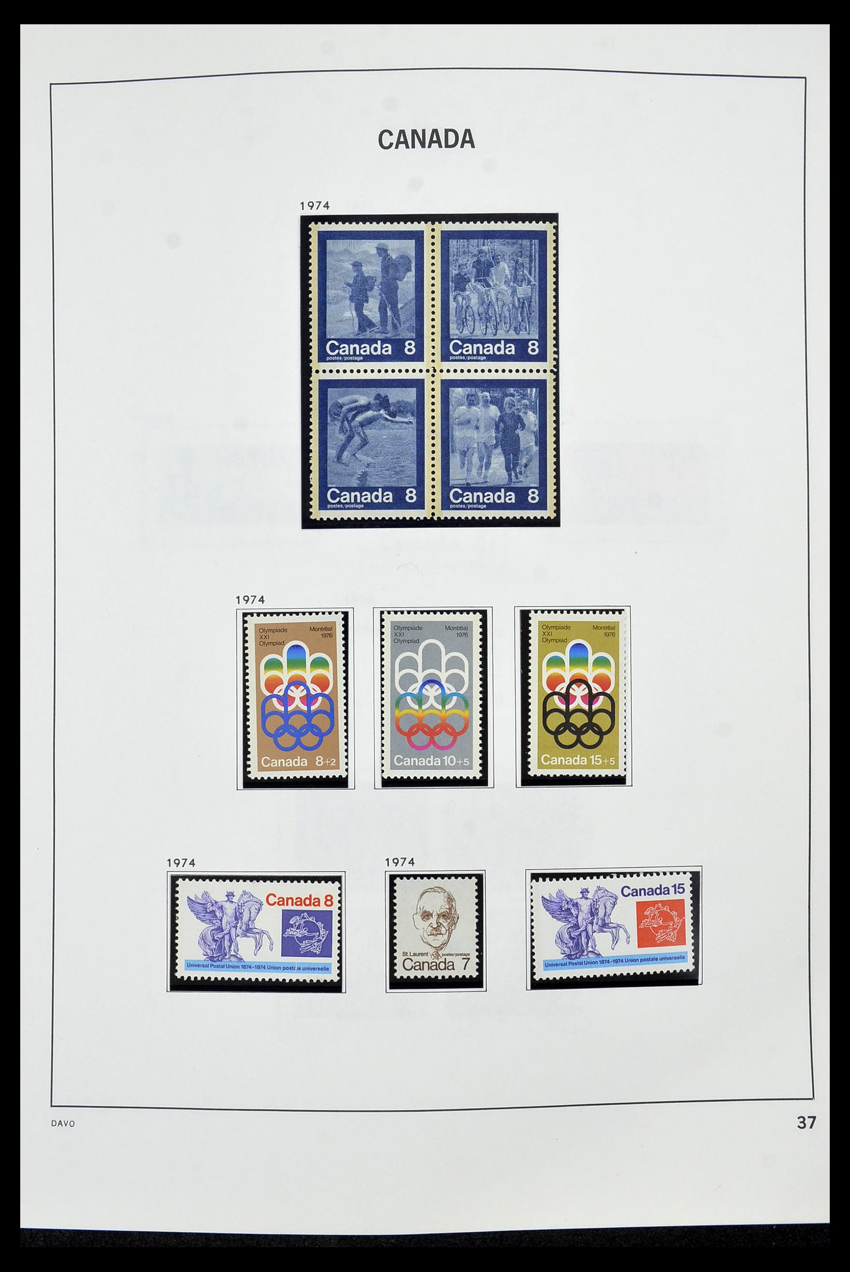 34472 042 - Postzegelverzameling 34472 Canada 1859-2006.