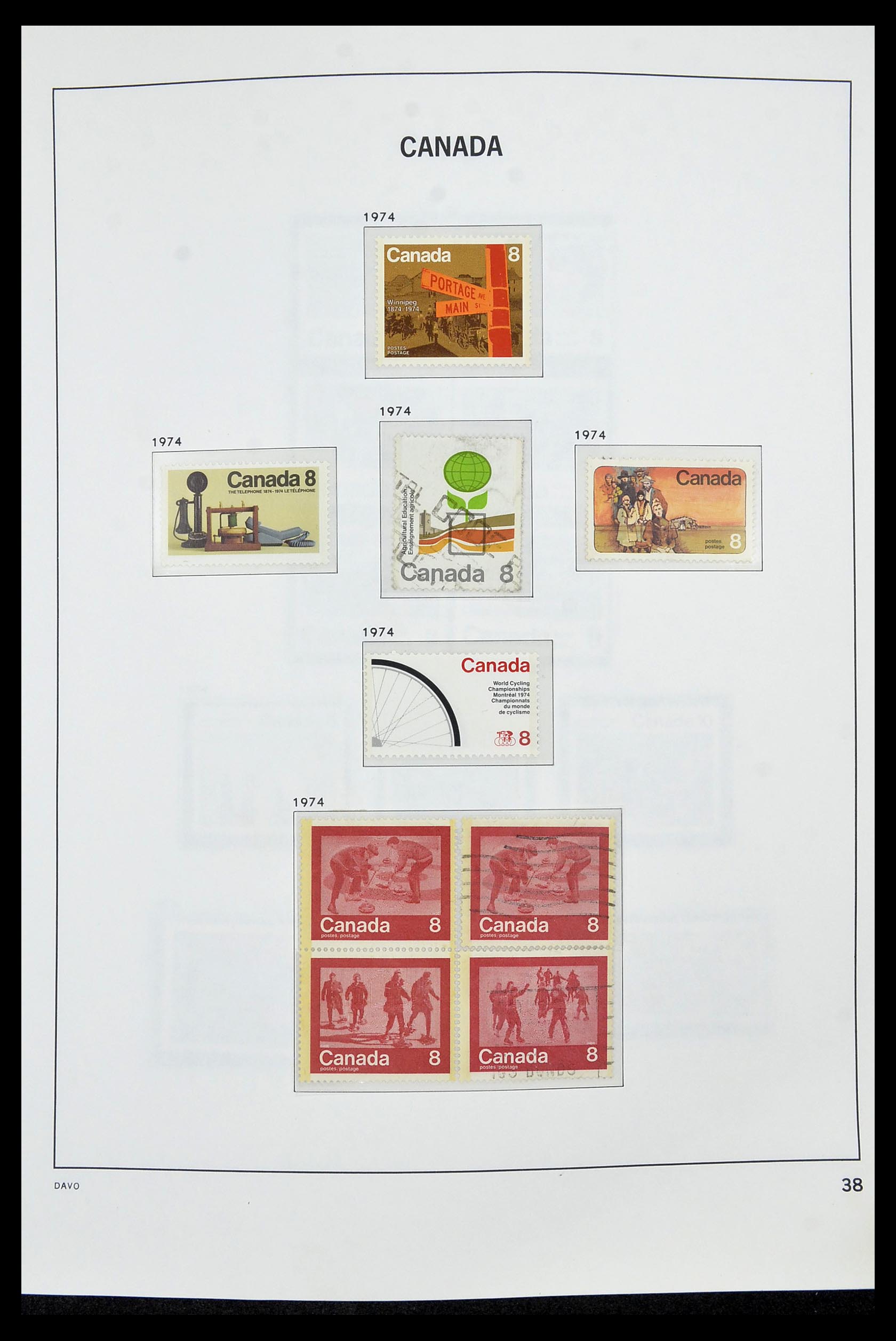 34472 043 - Postzegelverzameling 34472 Canada 1859-2006.