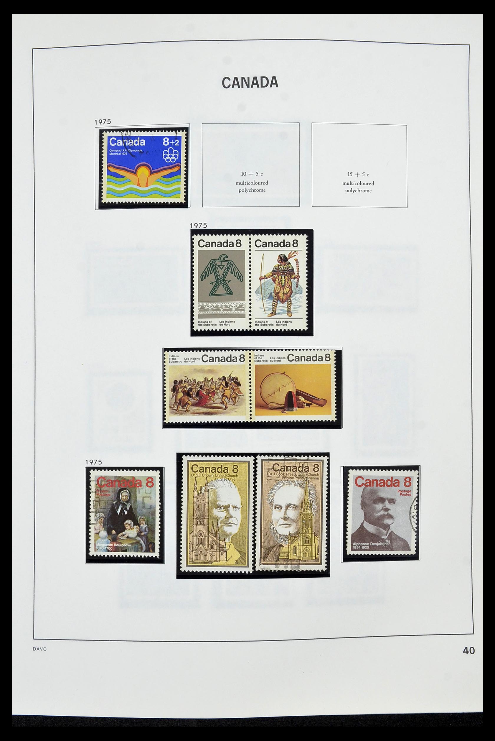 34472 045 - Postzegelverzameling 34472 Canada 1859-2006.