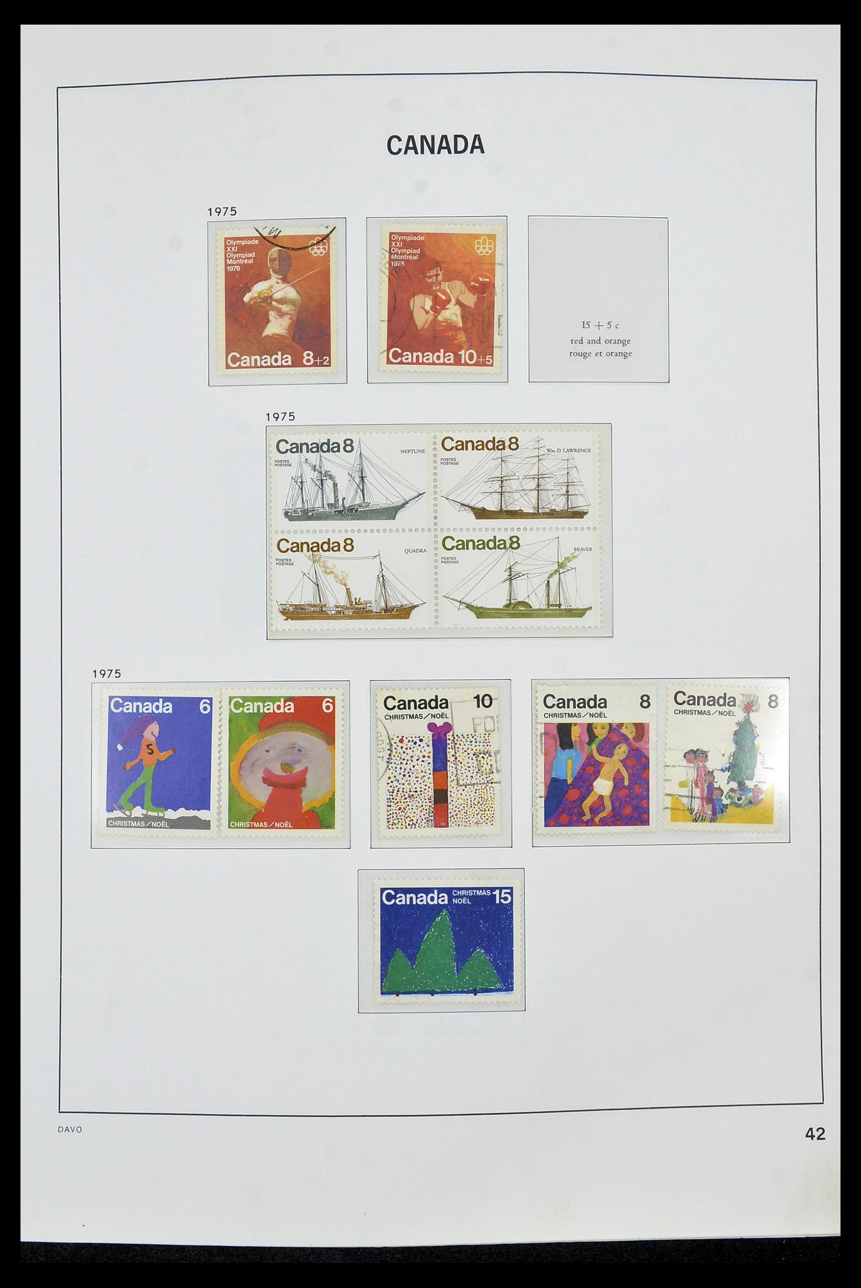34472 047 - Postzegelverzameling 34472 Canada 1859-2006.