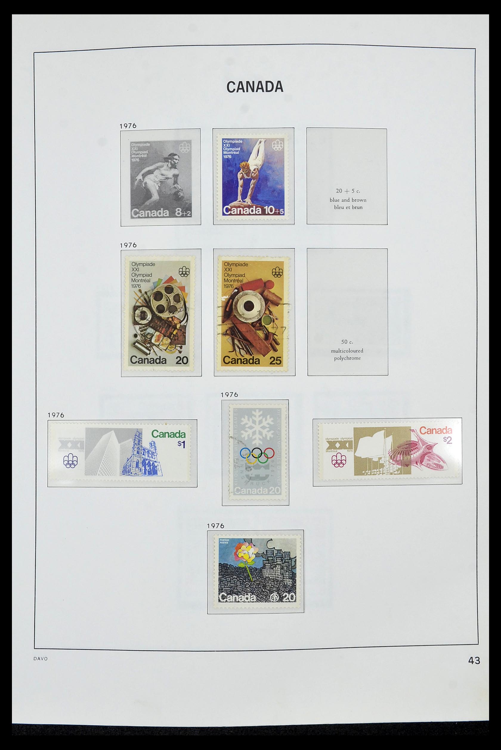 34472 048 - Postzegelverzameling 34472 Canada 1859-2006.
