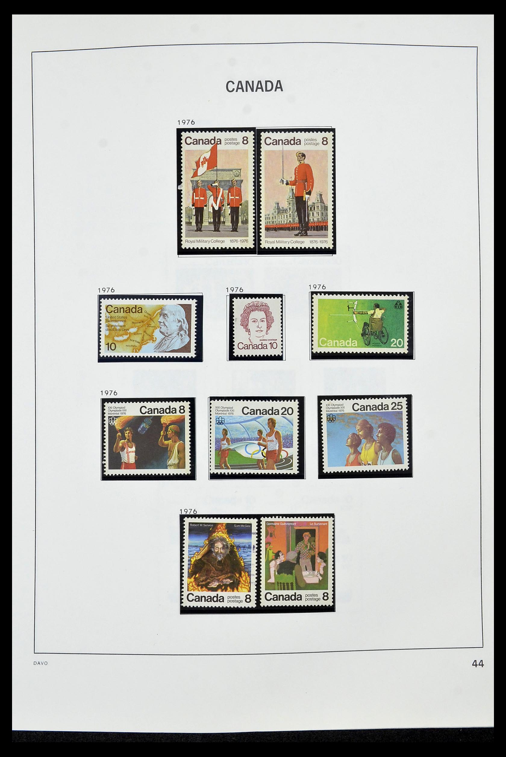 34472 049 - Postzegelverzameling 34472 Canada 1859-2006.
