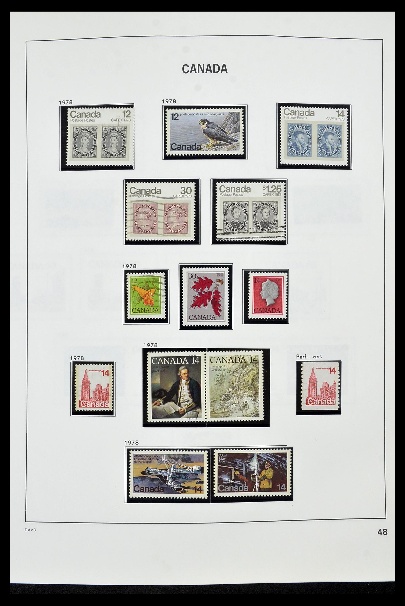 34472 053 - Postzegelverzameling 34472 Canada 1859-2006.
