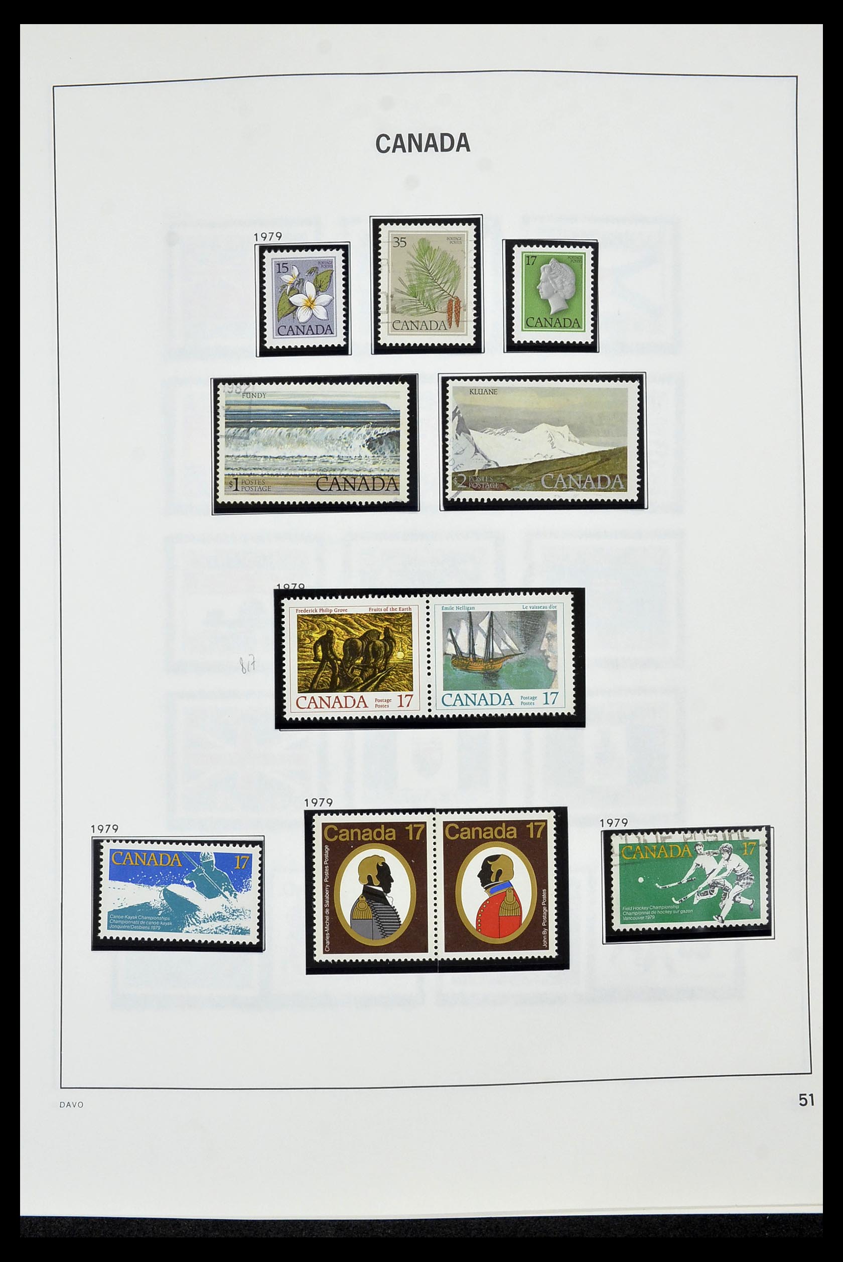 34472 056 - Postzegelverzameling 34472 Canada 1859-2006.