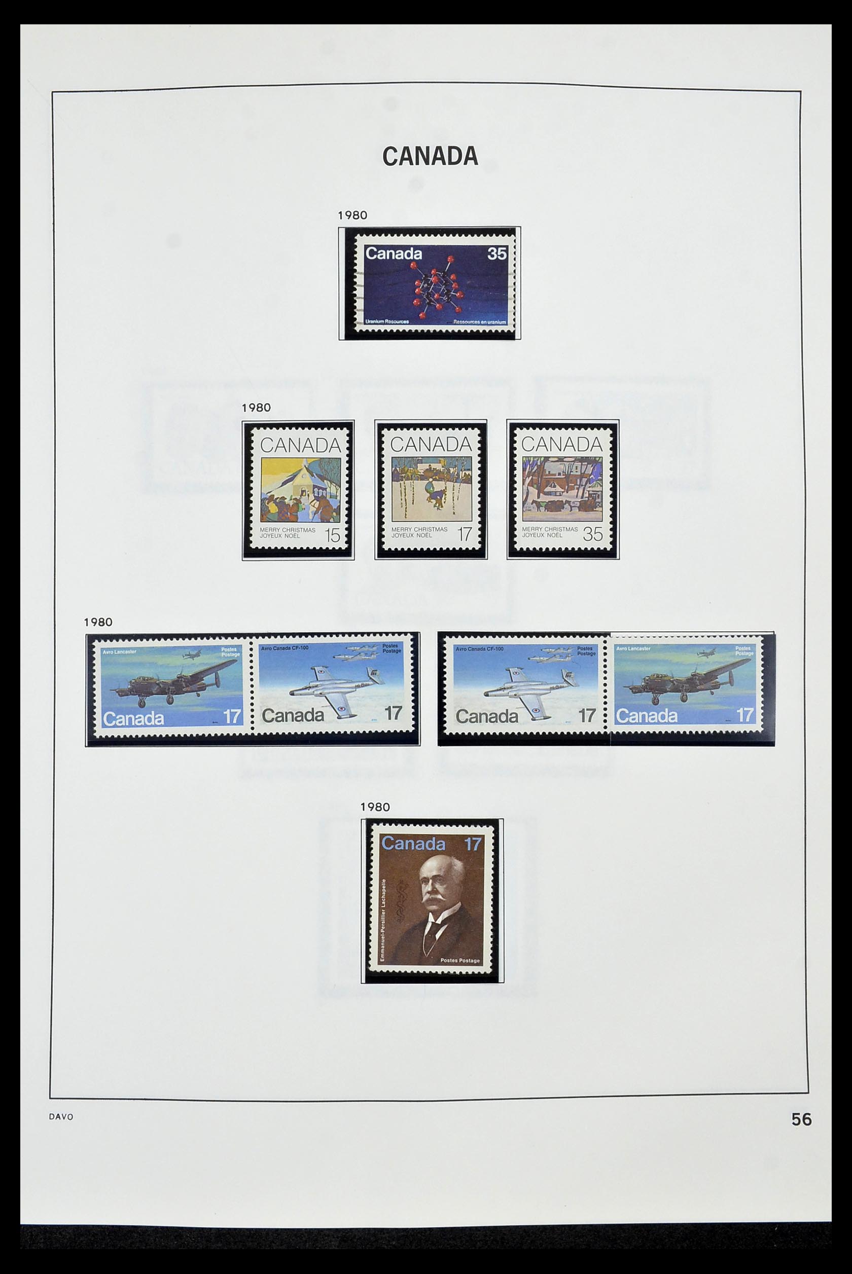 34472 063 - Postzegelverzameling 34472 Canada 1859-2006.
