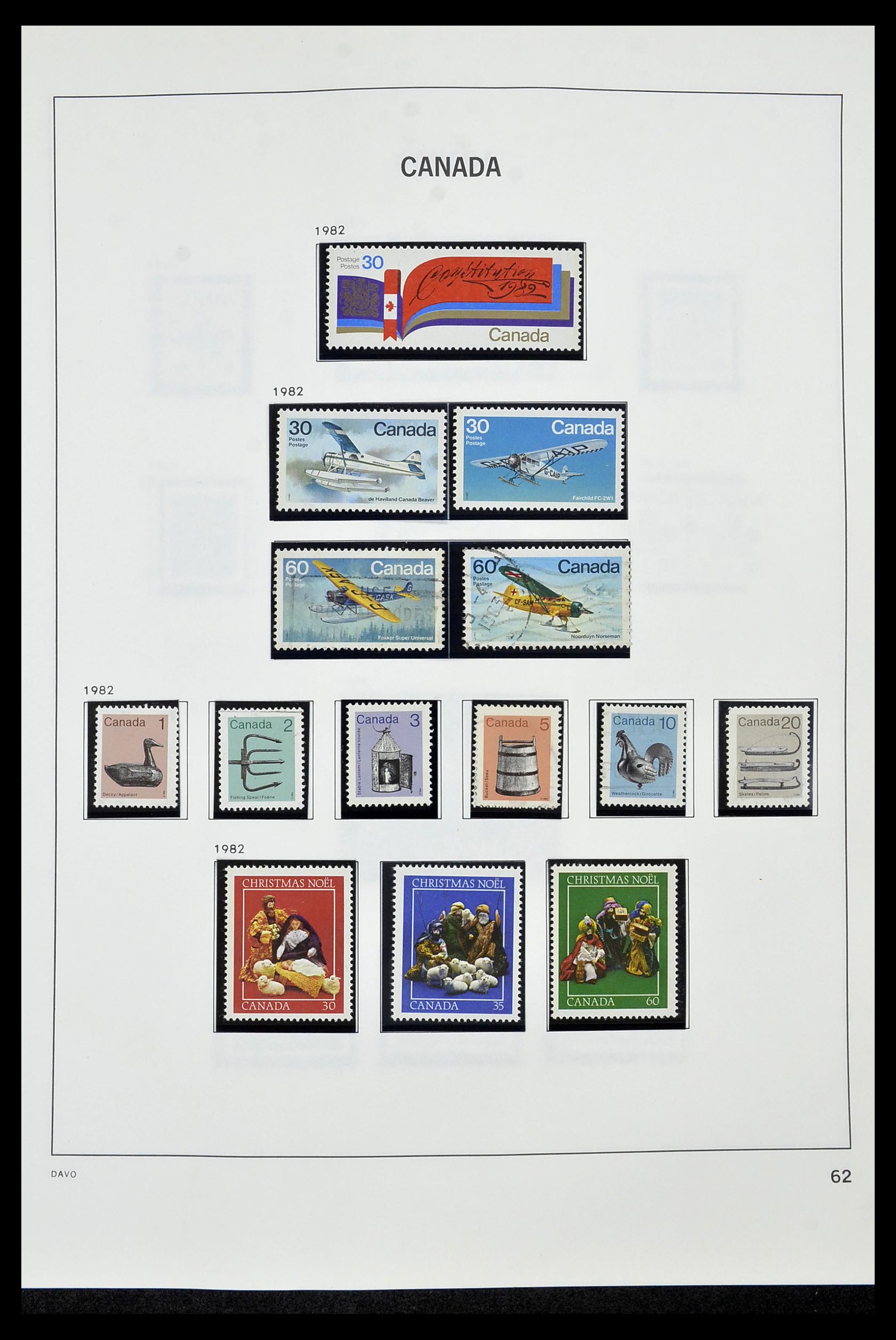 34472 069 - Postzegelverzameling 34472 Canada 1859-2006.