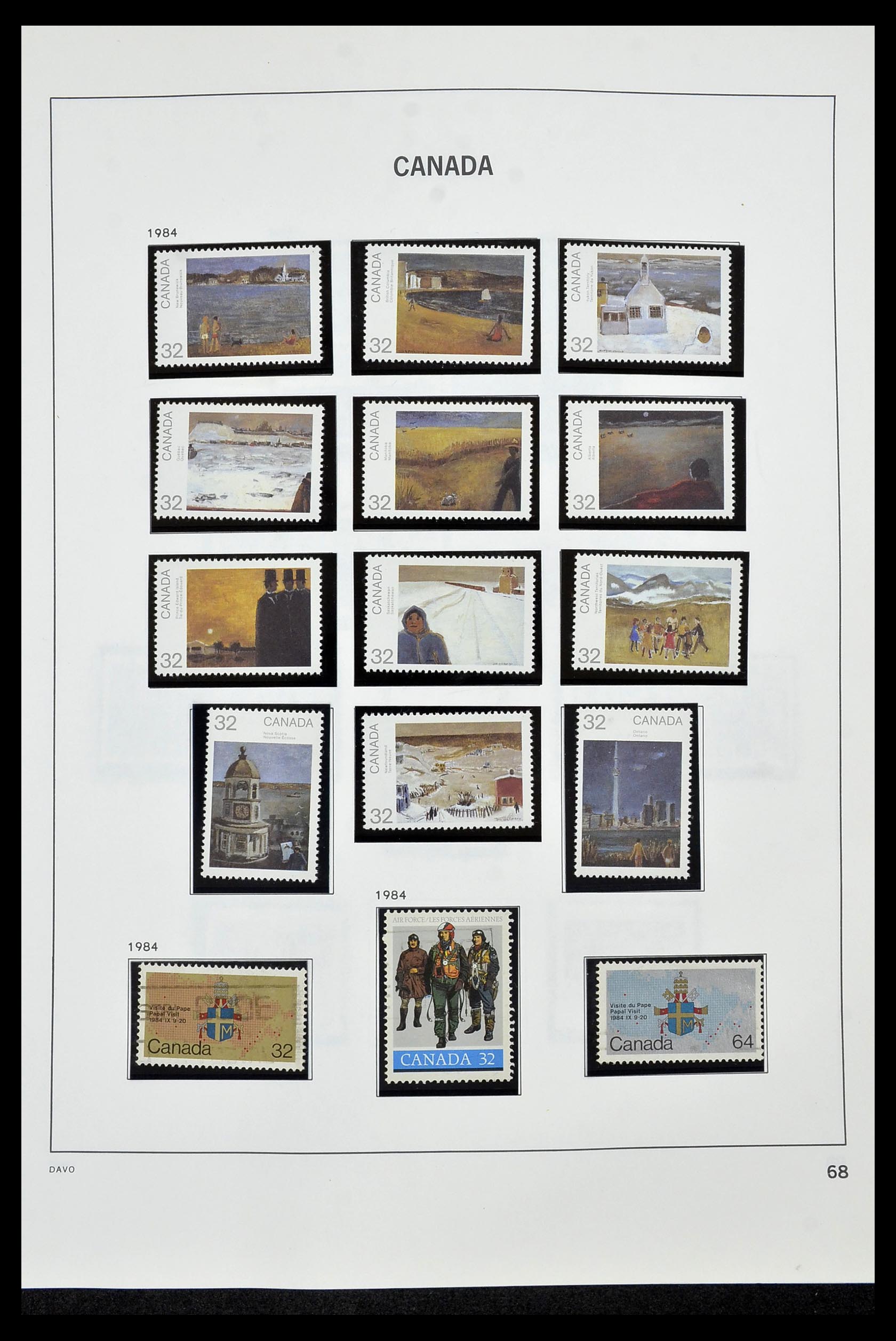 34472 075 - Postzegelverzameling 34472 Canada 1859-2006.