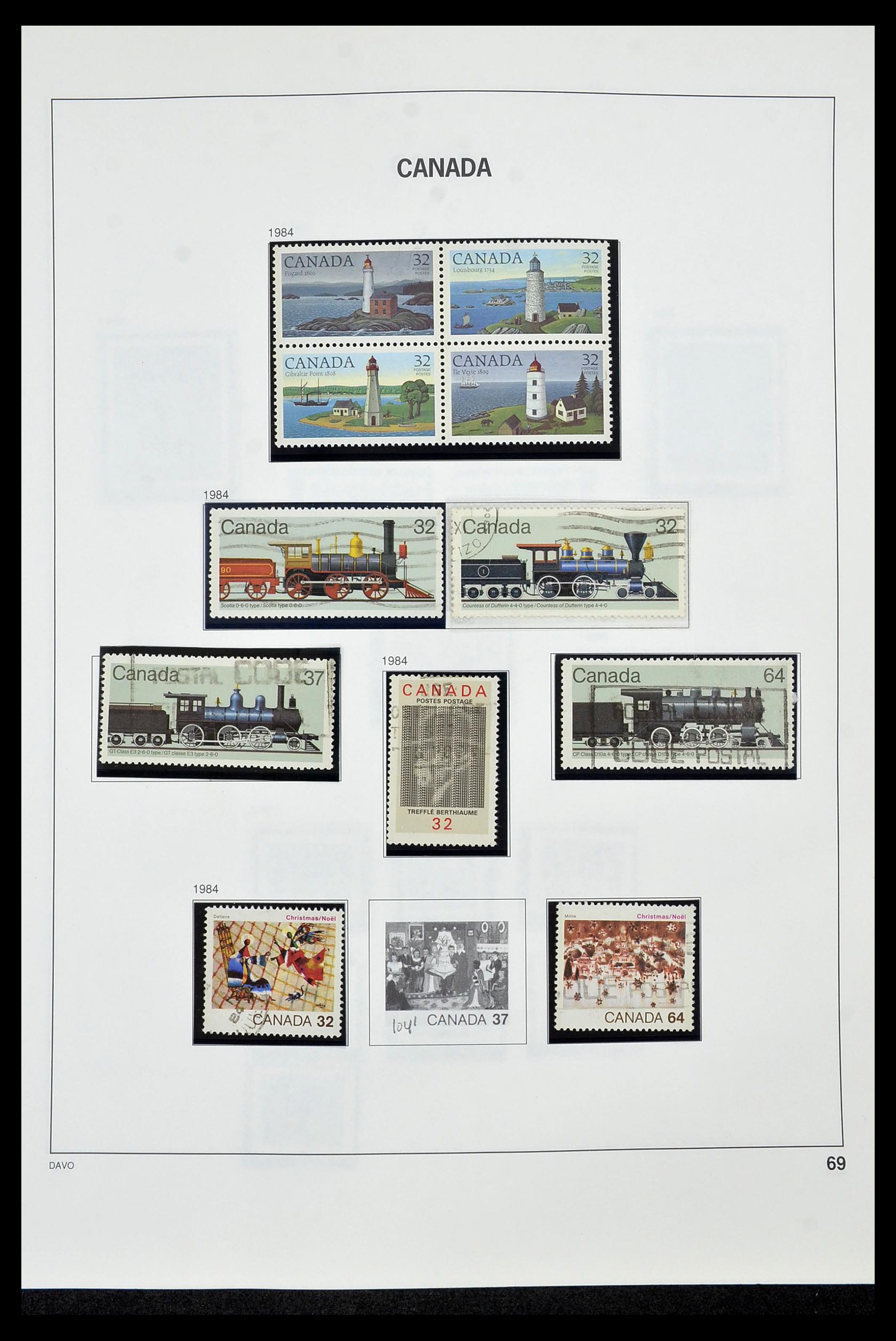 34472 076 - Postzegelverzameling 34472 Canada 1859-2006.