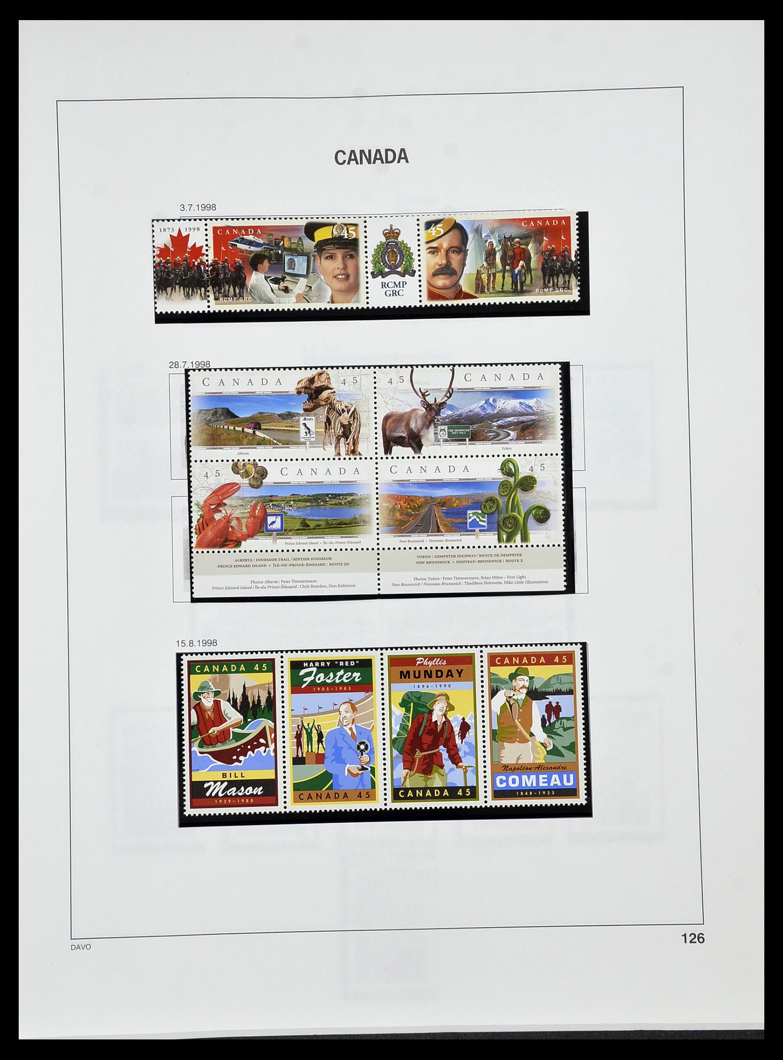 34472 132 - Postzegelverzameling 34472 Canada 1859-2006.