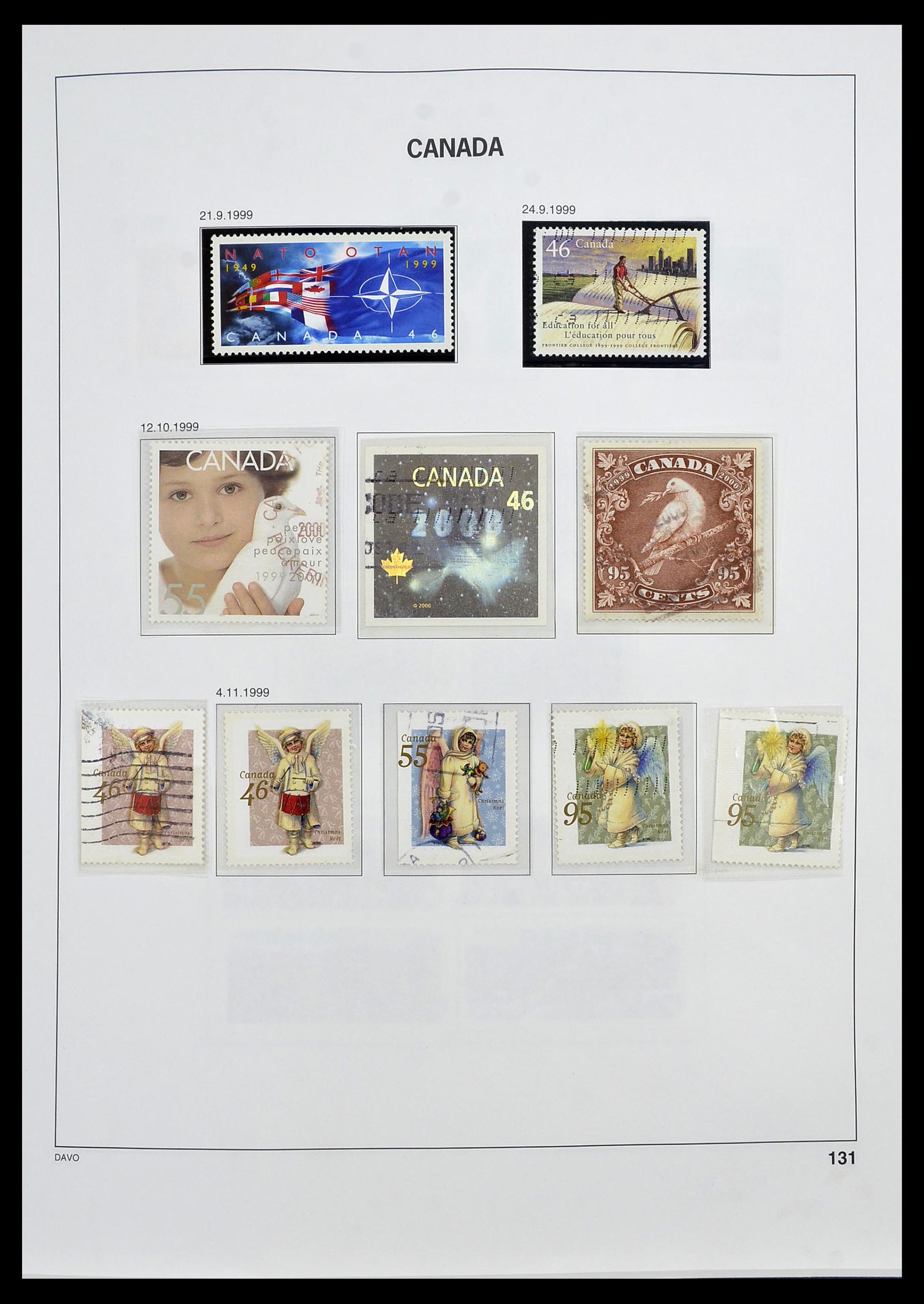 34472 137 - Postzegelverzameling 34472 Canada 1859-2006.