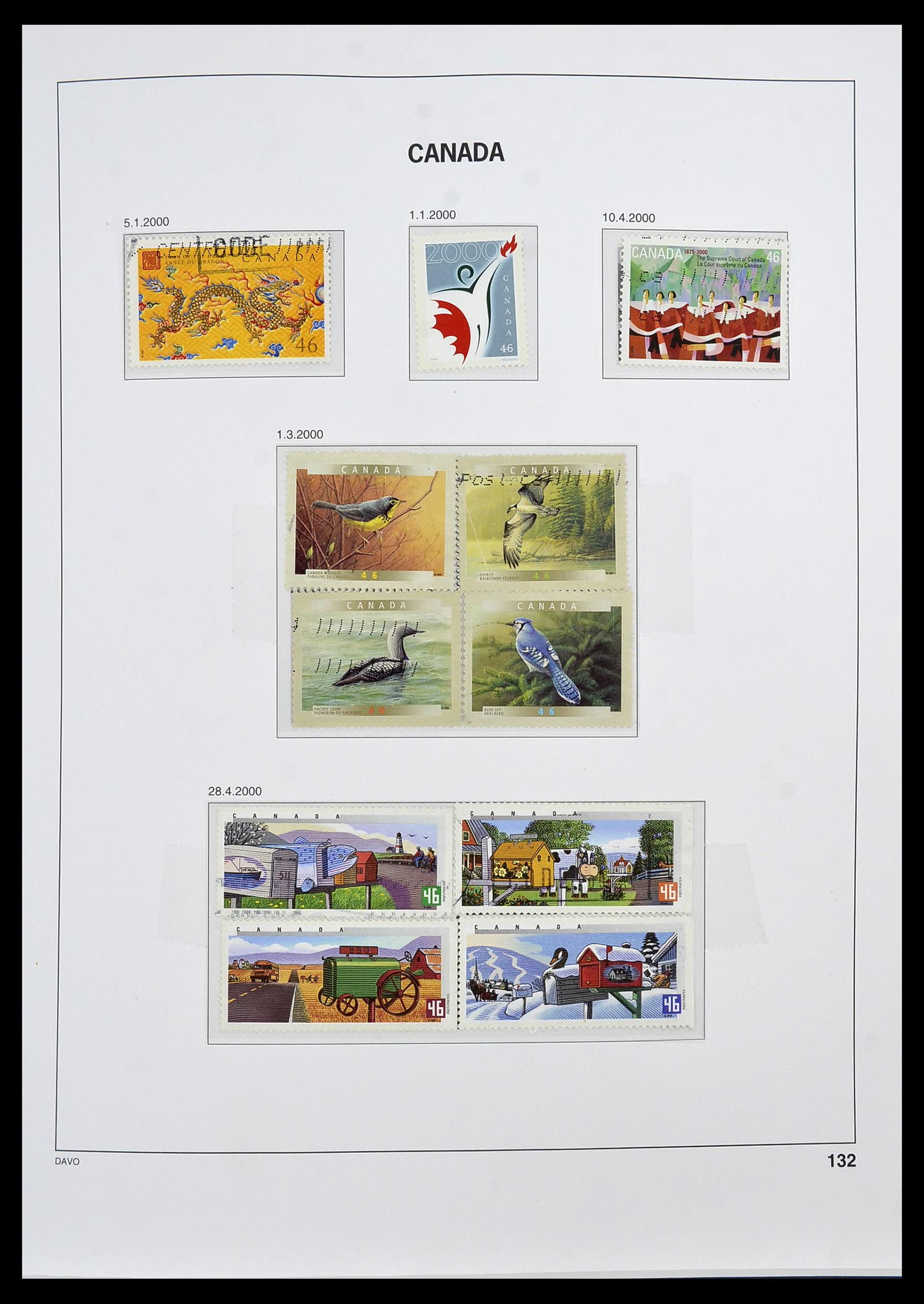 34472 138 - Postzegelverzameling 34472 Canada 1859-2006.