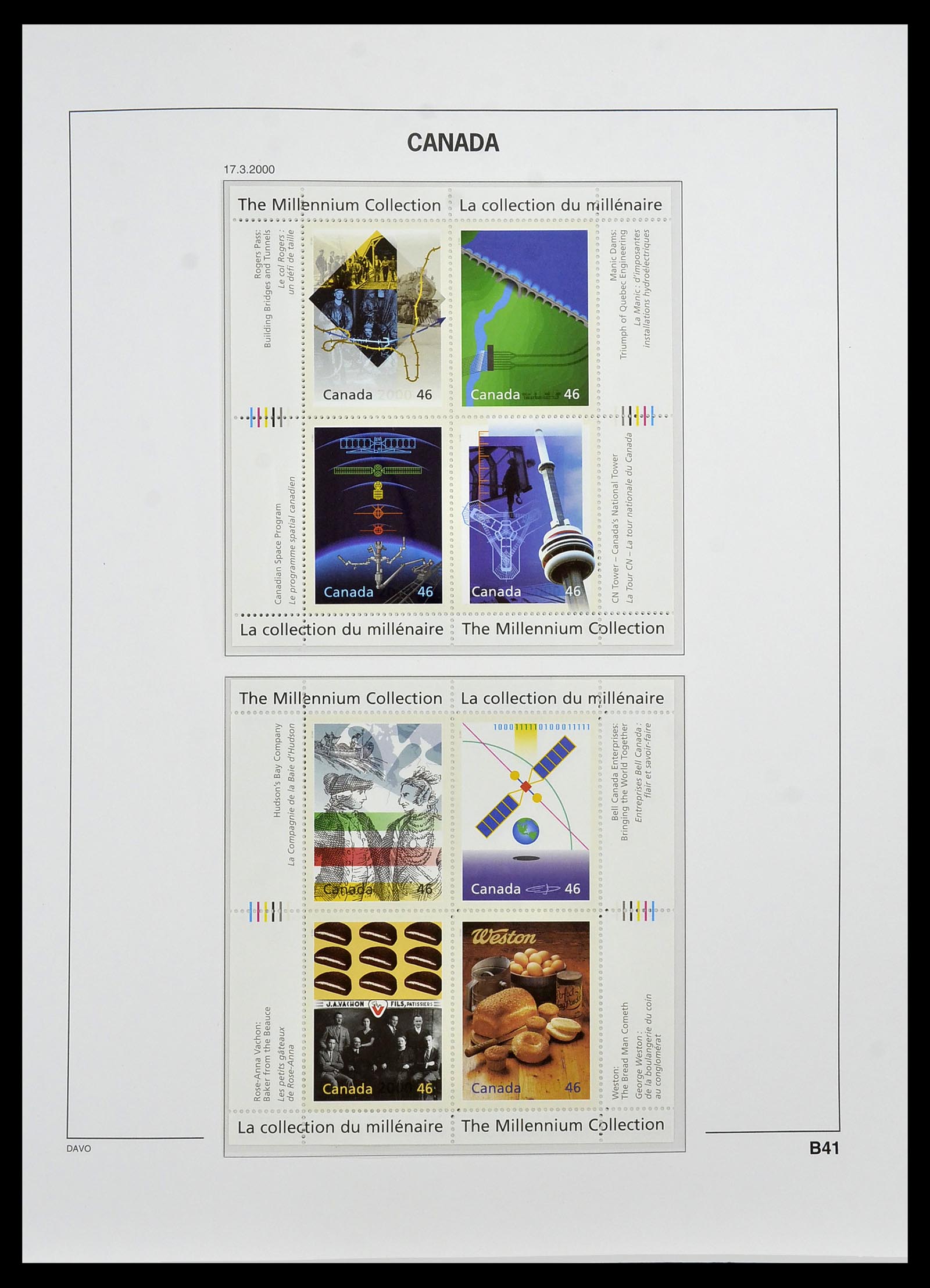 34472 201 - Postzegelverzameling 34472 Canada 1859-2006.