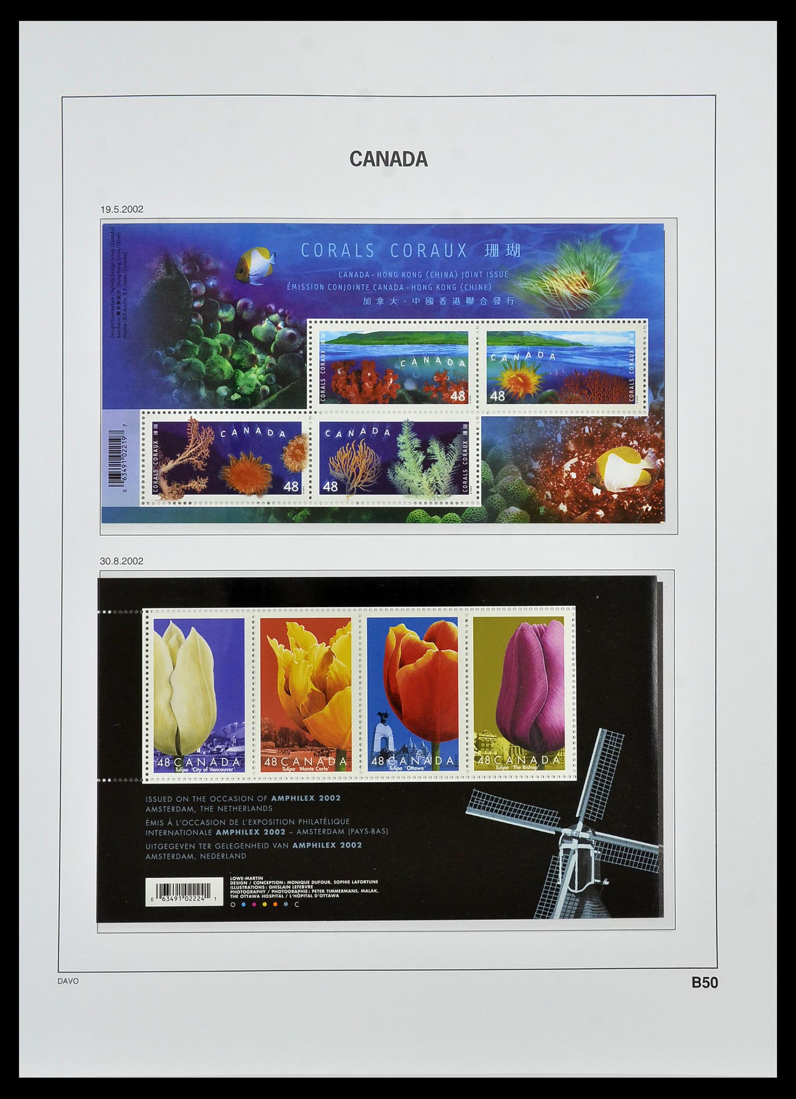 34472 210 - Postzegelverzameling 34472 Canada 1859-2006.