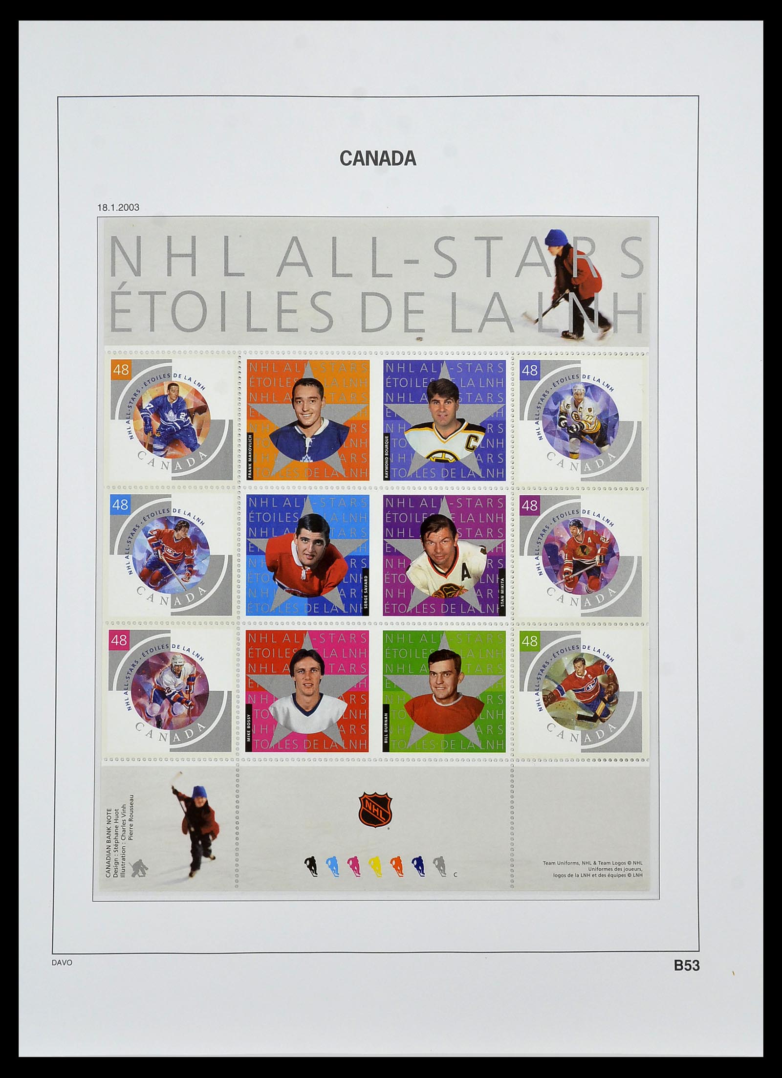 34472 213 - Stamp Collection 34472 Canada 1859-2006.