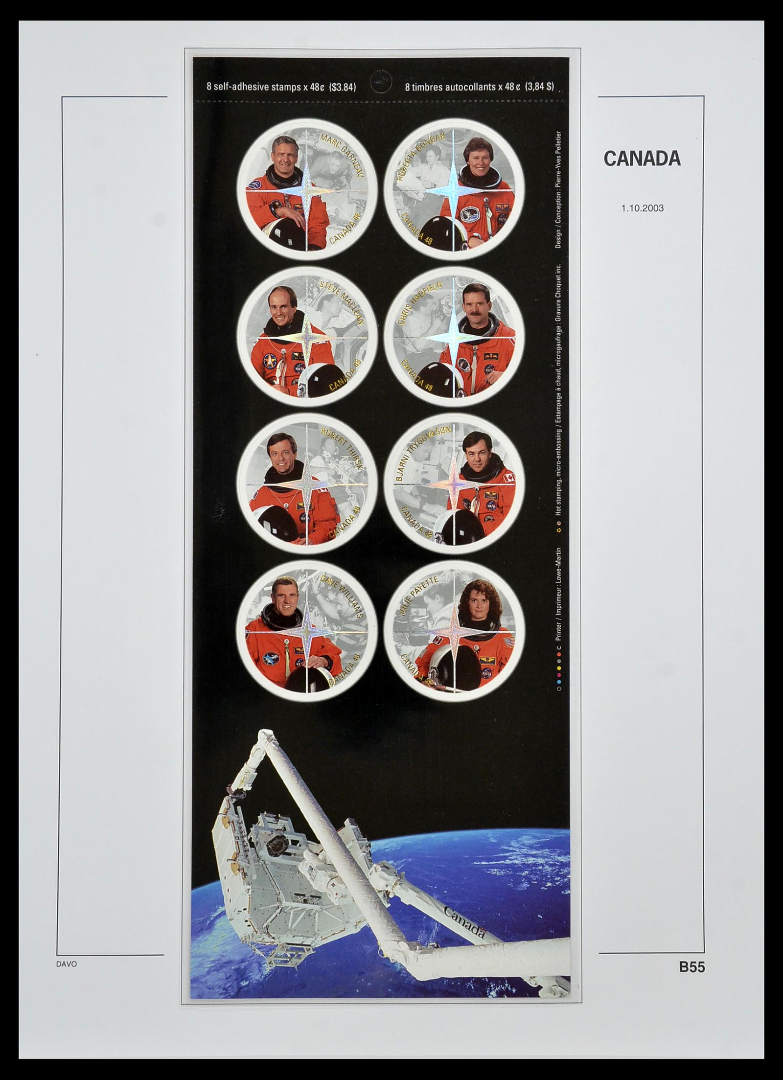 34472 214 - Postzegelverzameling 34472 Canada 1859-2006.