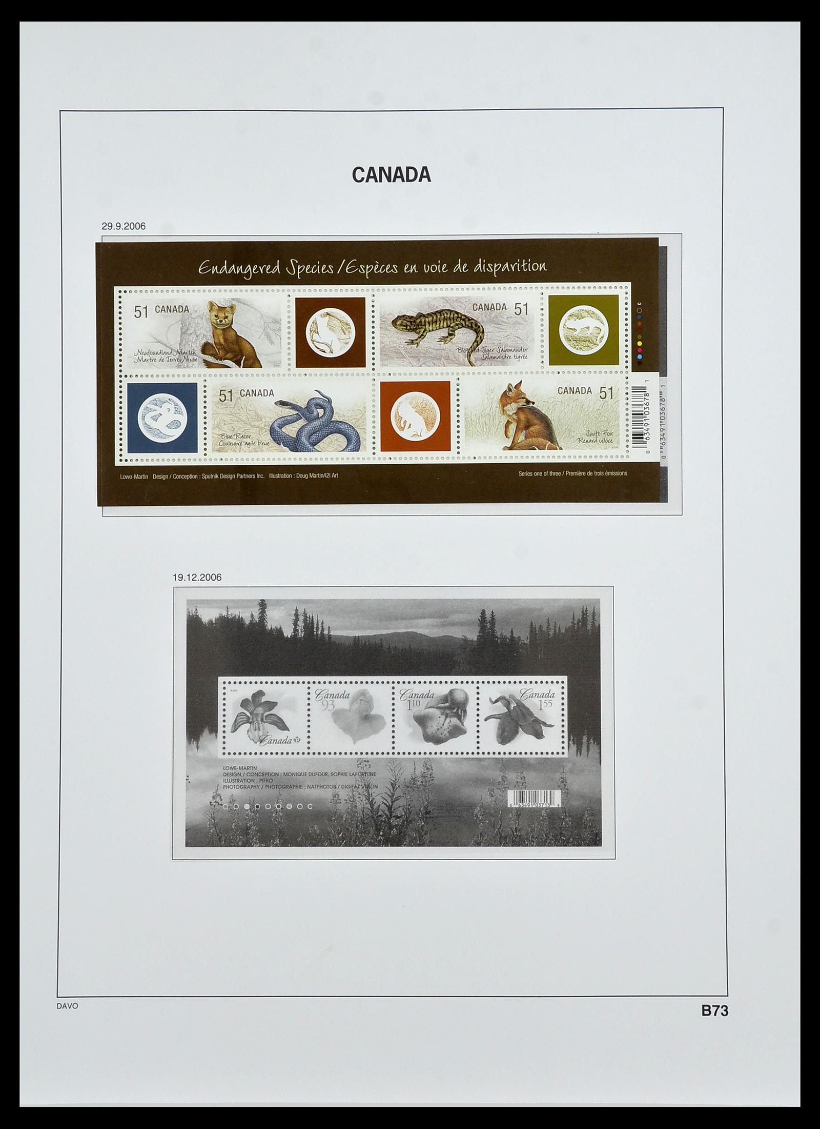 34472 231 - Postzegelverzameling 34472 Canada 1859-2006.