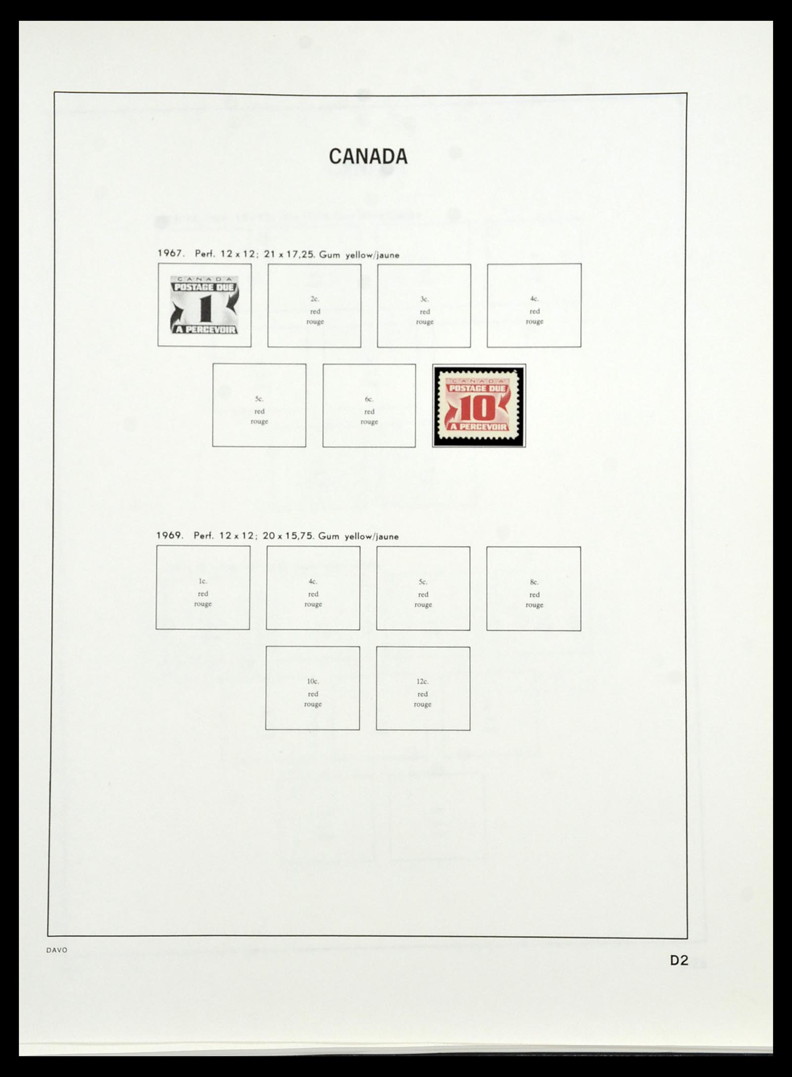 34472 244 - Postzegelverzameling 34472 Canada 1859-2006.